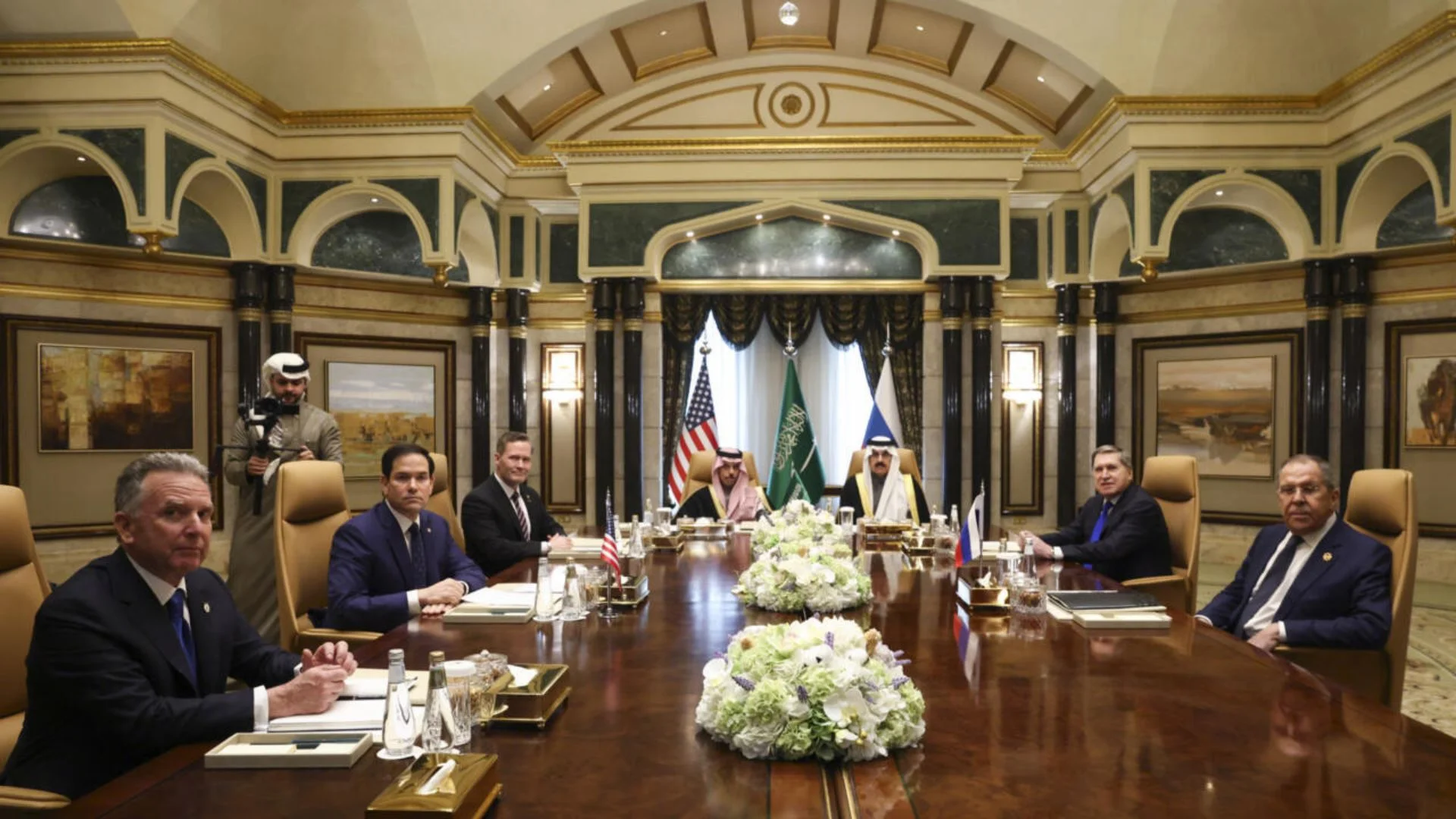 Ukraine, US Officials Meet In Saudi Arabia For Ceasefire As War Rages On Both Fronts