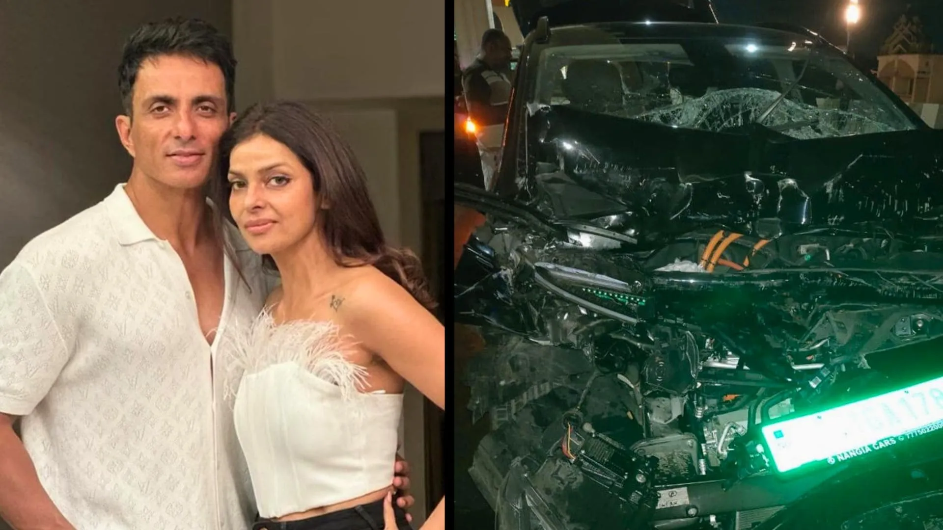 Sonu Sood’s Wife & Sister-in-Law Injured in Nagpur Highway Crash