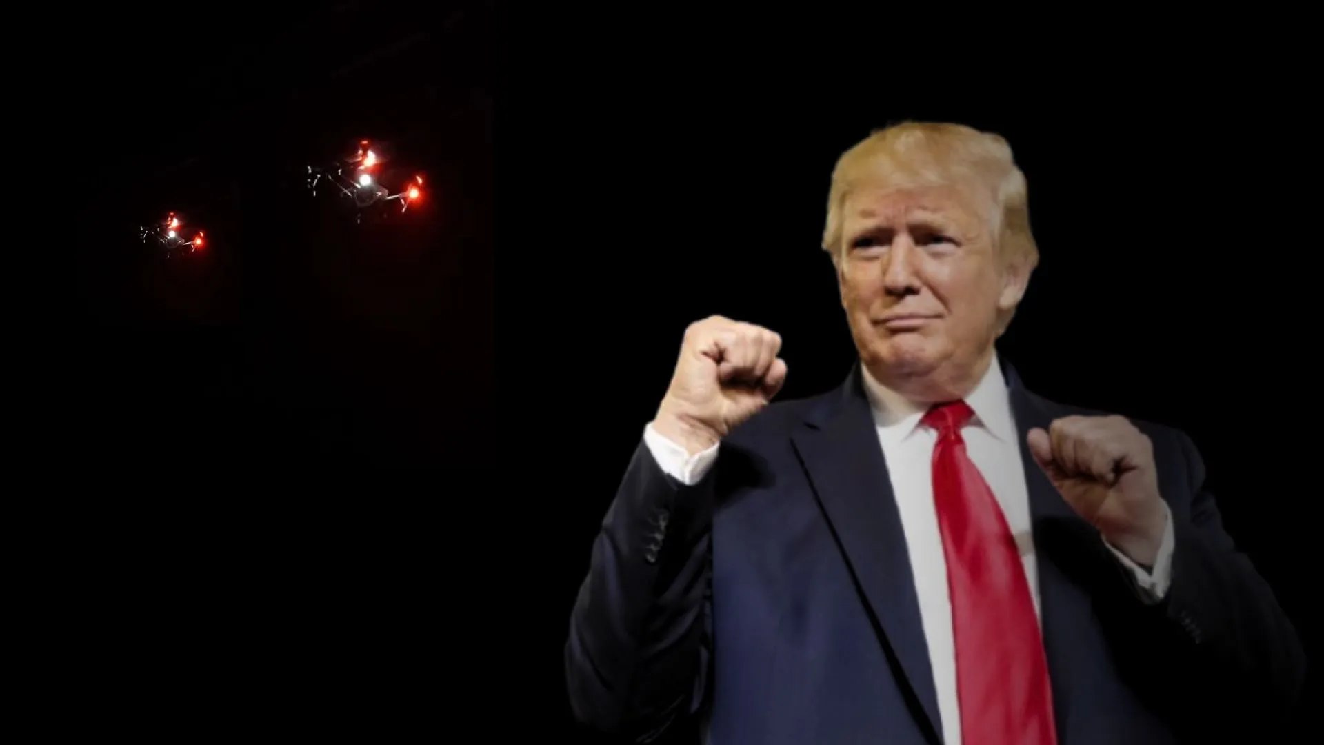 Trump Celebrates with Stunning Drone Show in Florida | WATCH