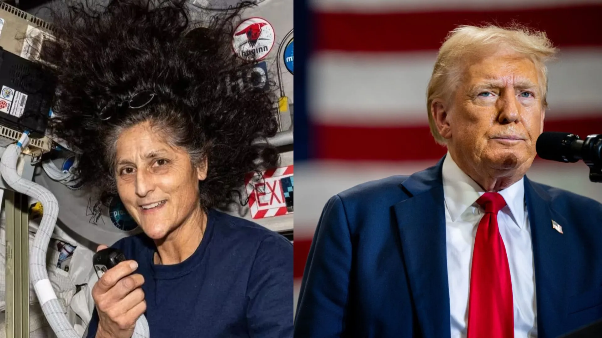 Trump Calls Sunita Williams ‘Woman with Wild Hair,’ Vows to Rescue Stranded Astronauts | Watch