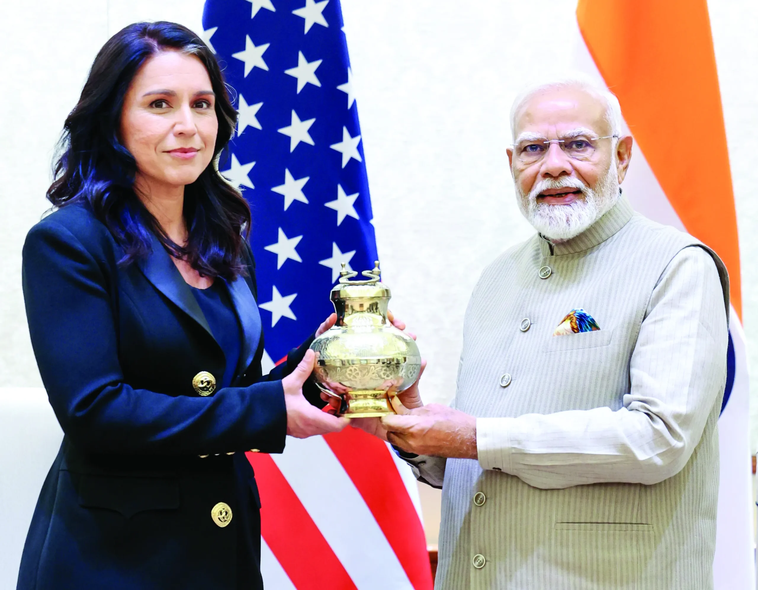 Tulsi speaks on Bangladesh, gives Yunus a reality check