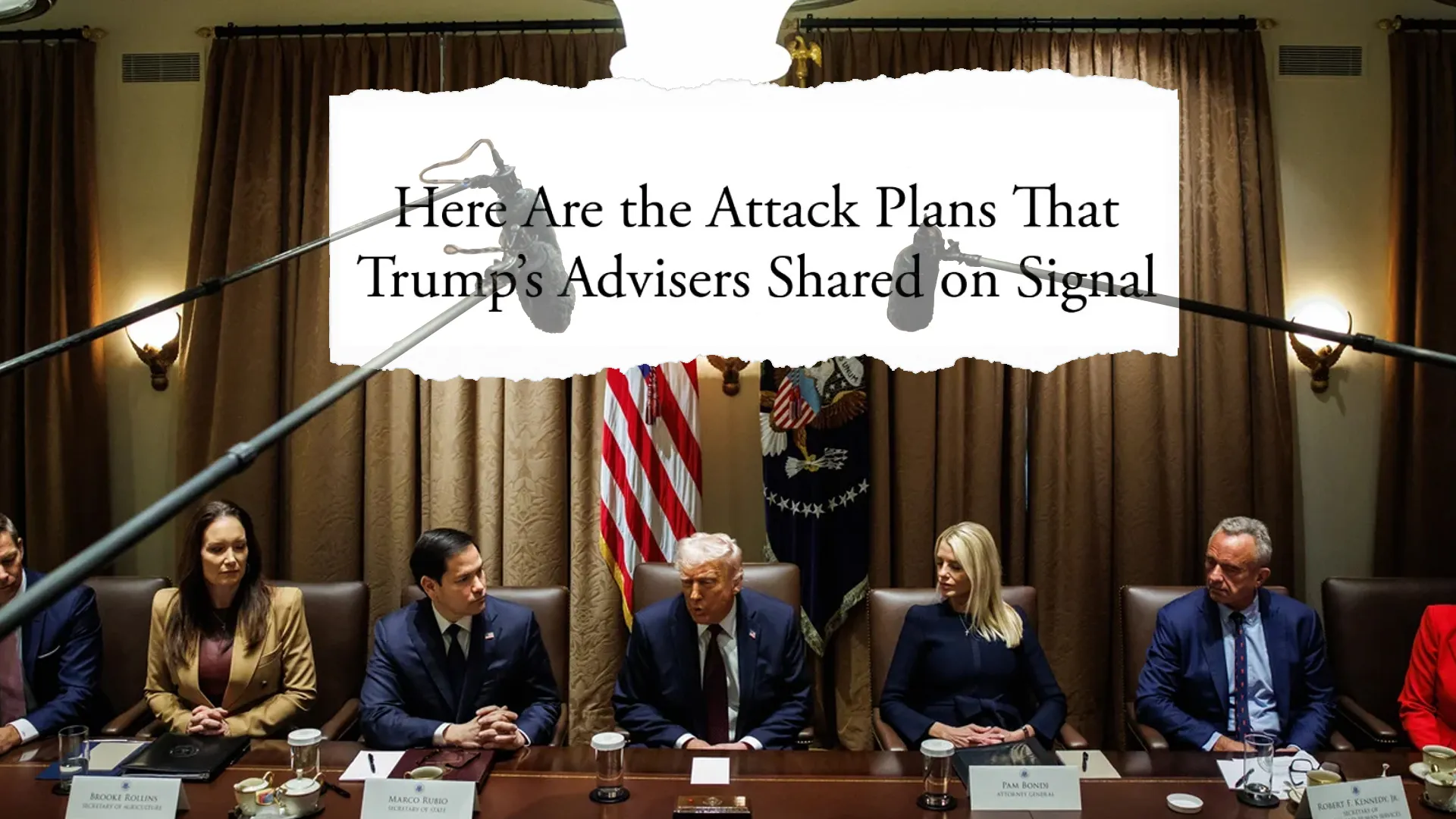 US War Secrets Exposed: Leaked Sensitive Chats Show Trump Officials’ Attack Strategy