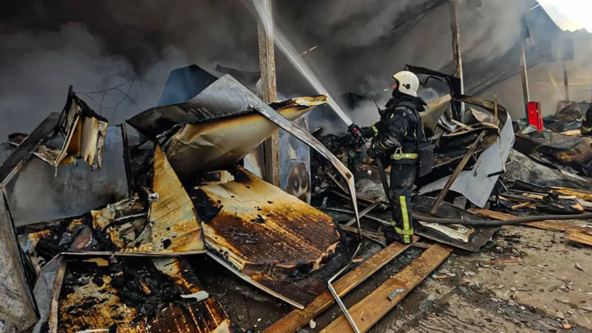 Russia Strikes Kyiv Overnight Ahead Of High-Stakes Ukraine-US Talks In Saudi