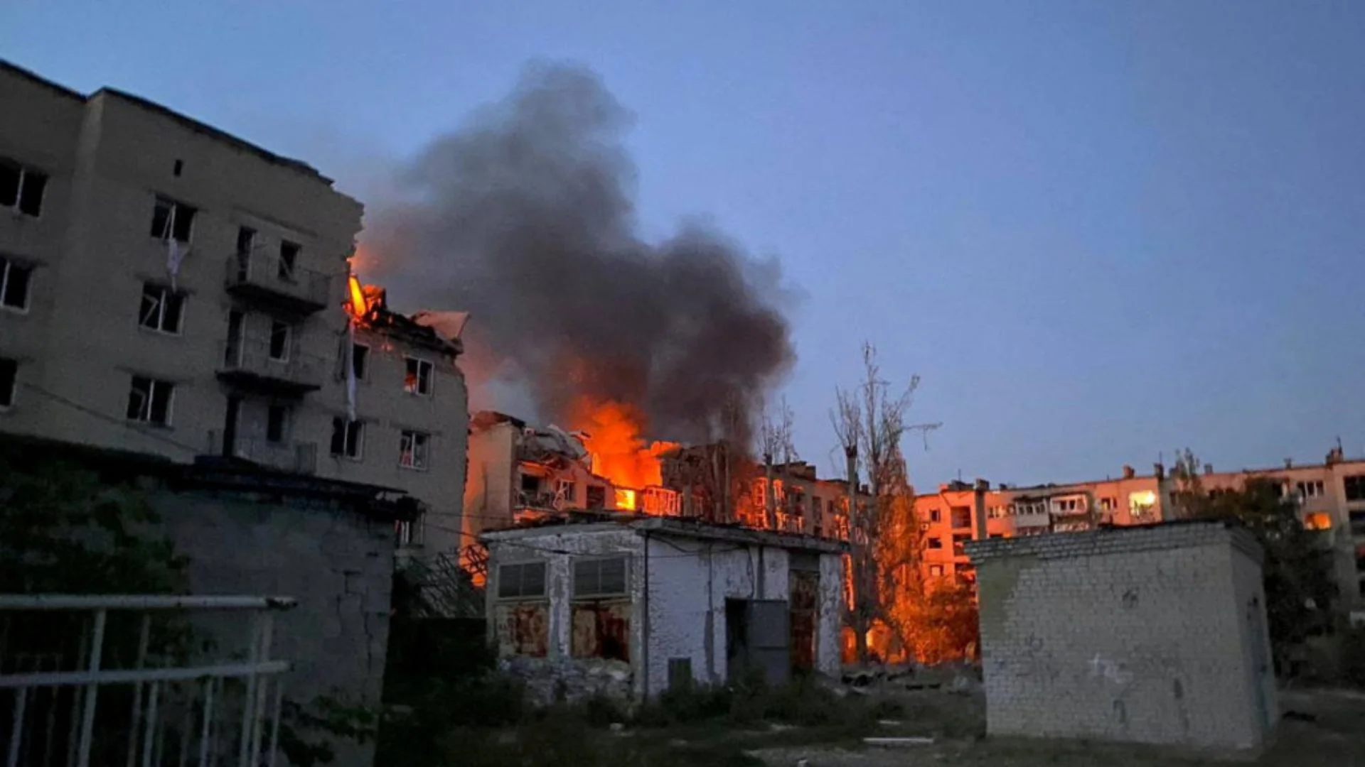 Russian Strikes Claim Five Lives In Donetsk As Battle For Eastern Ukraine Rages On