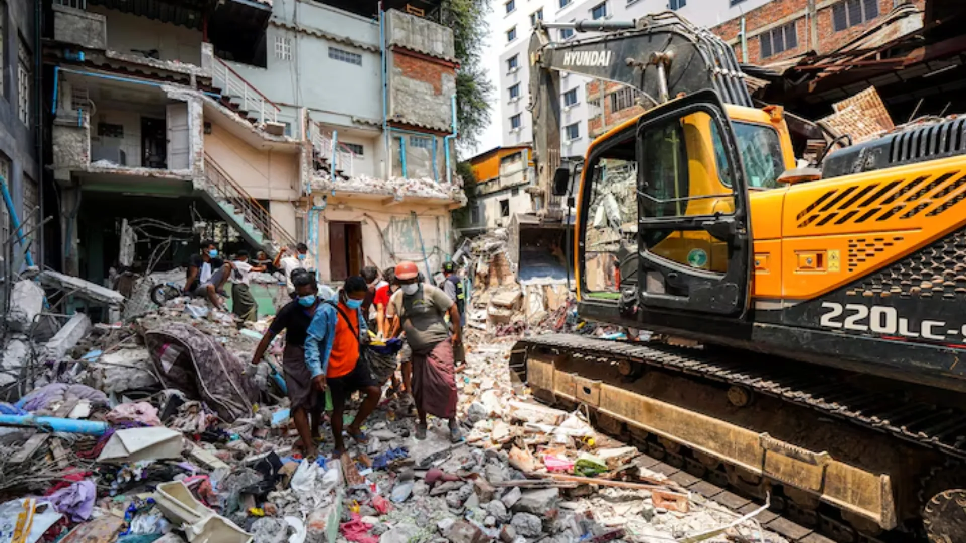 Myanmar Earthquake: Over 1,600 Dead, International Aid Mobilized