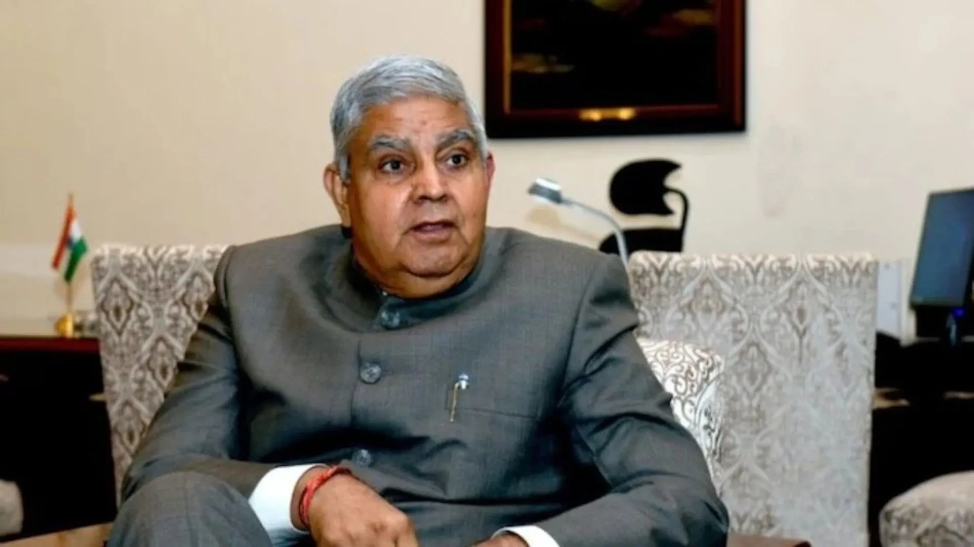 Vice President Jagdeep Dhankhar Hospitalized at AIIMS Delhi