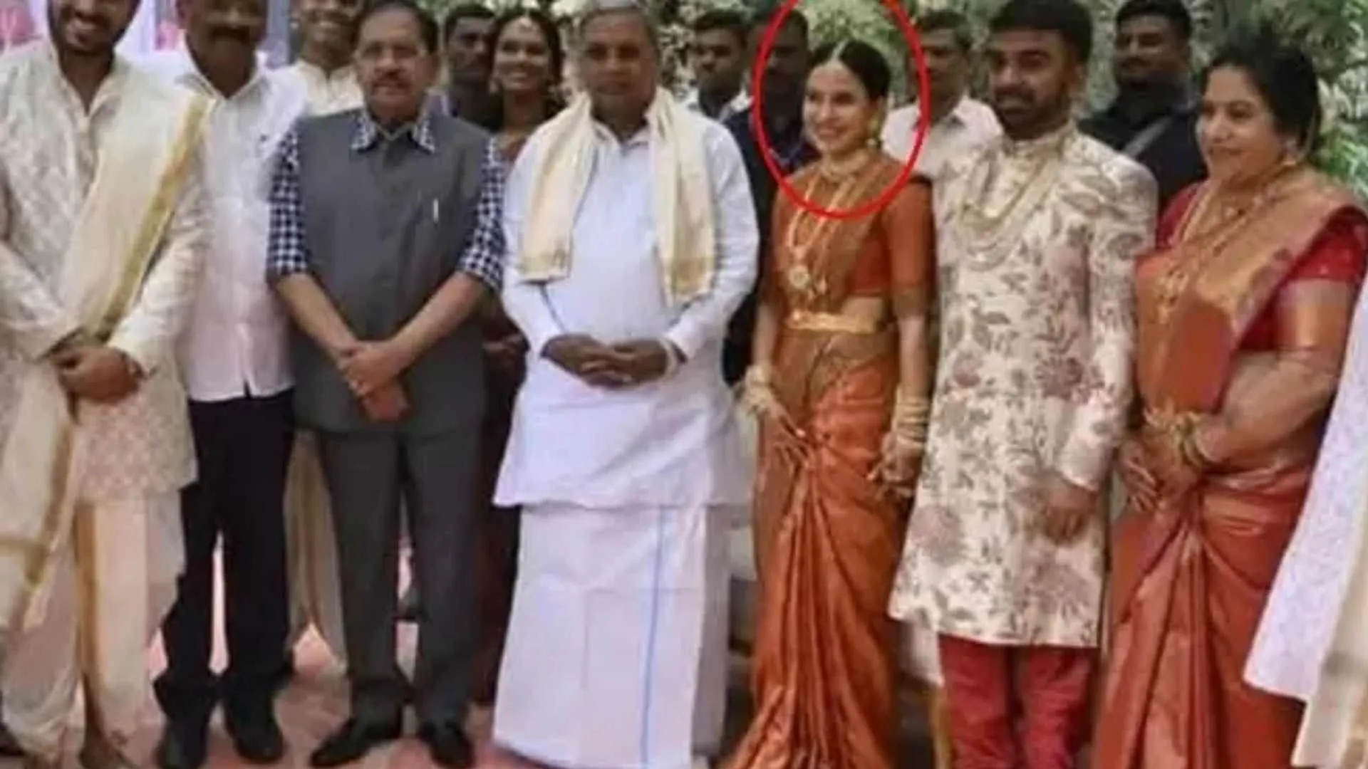 Ranya Rao Gold Smuggling Case: BJP Posts Wedding Photo with Siddaramaiah
