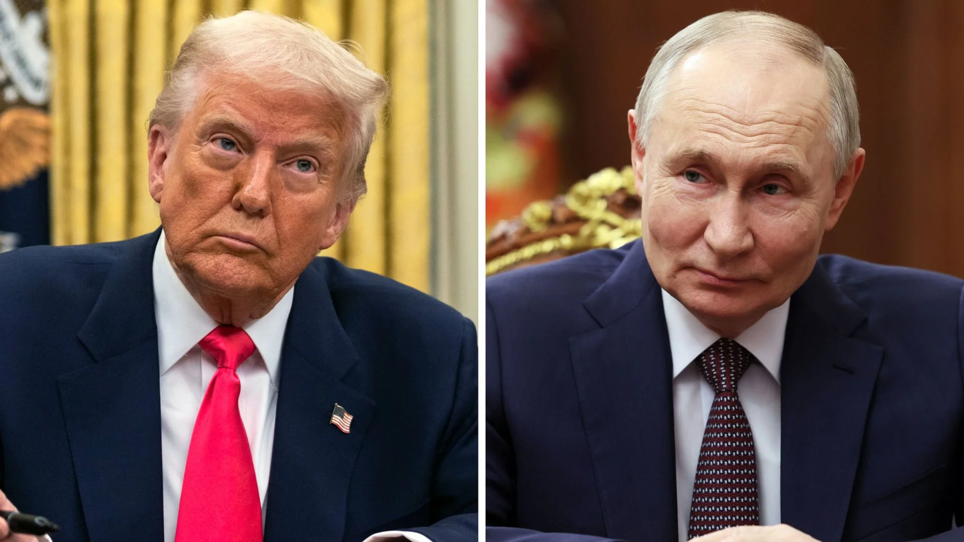 Trump Holds High-Stakes Call With Putin In Oval Office, White House Says