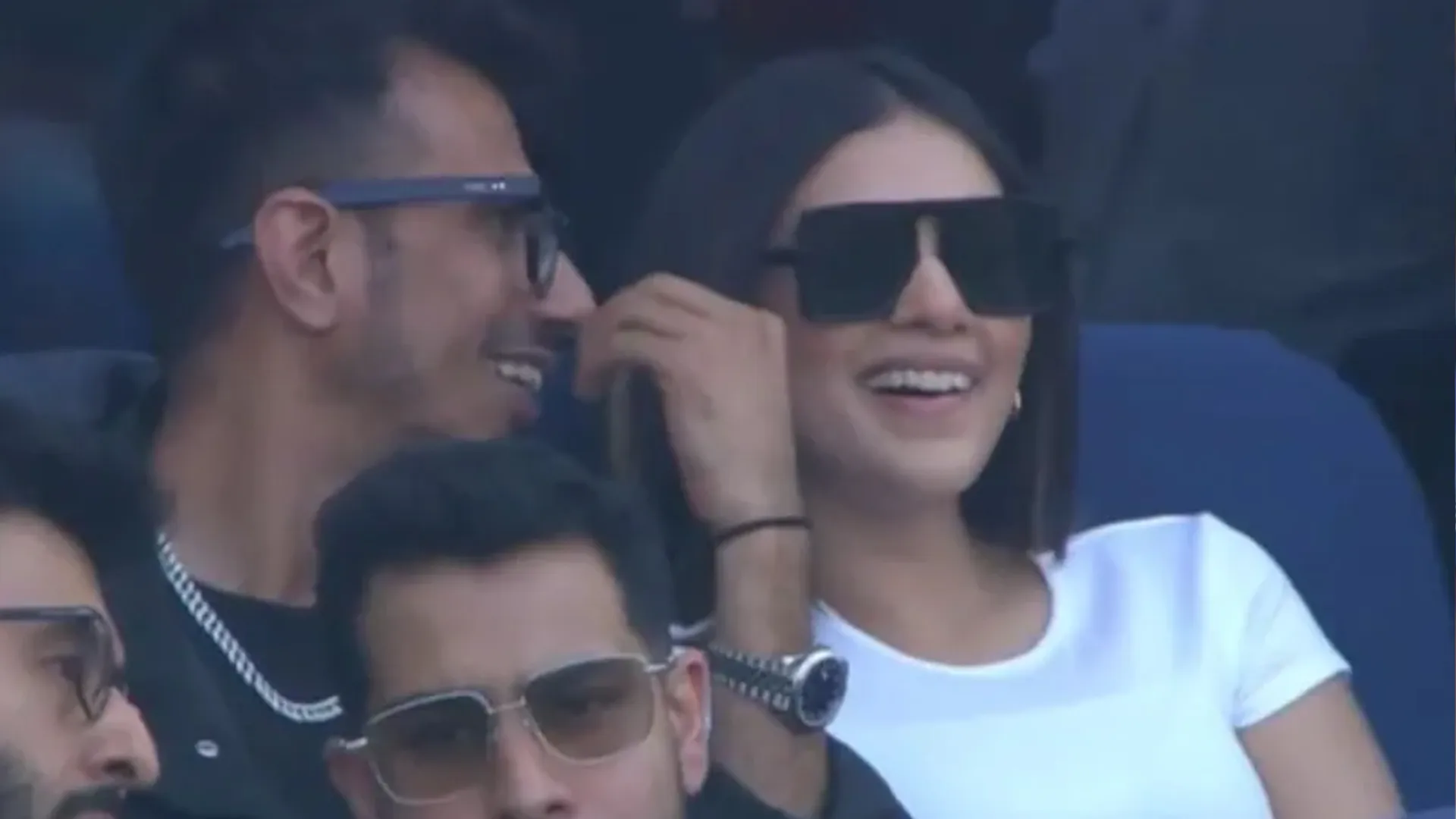 Yuzvendra Chahal Spotted with ‘Mystery Girl’ at India vs NZ Final Amid Divorce Rumors