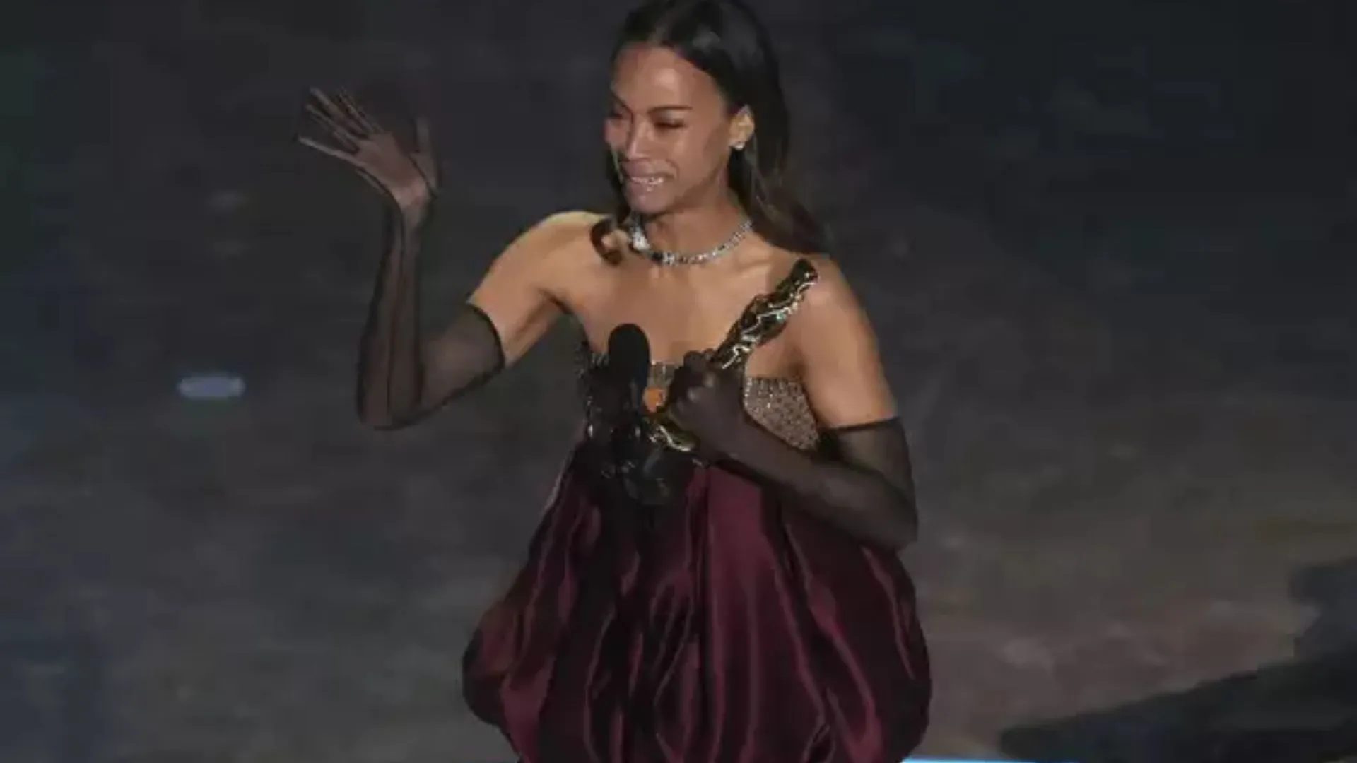 Zoe Saldana Makes History with Her Oscar Win for Emilia Pérez