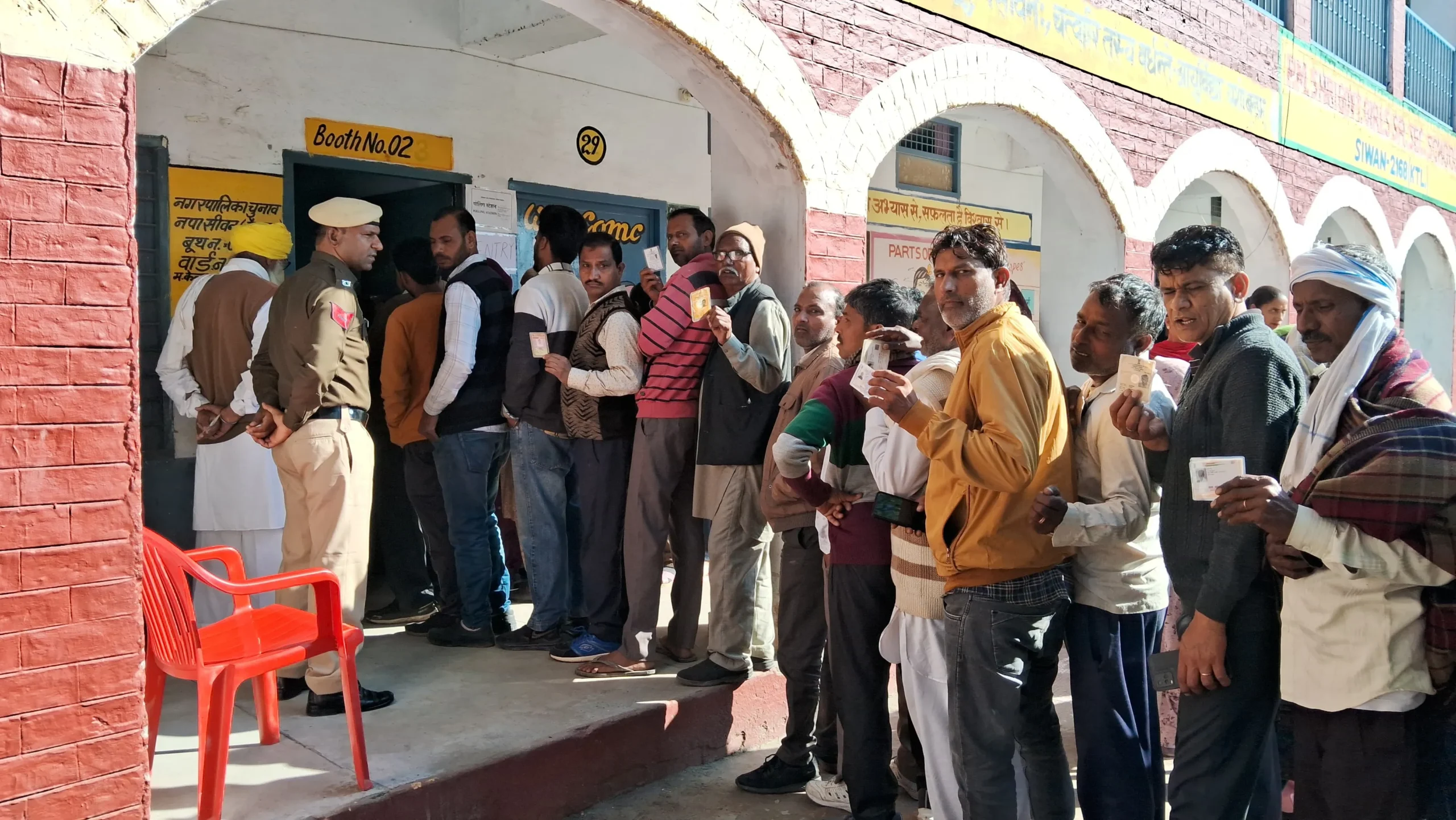 Poor voter turnout in Haryana local body polls