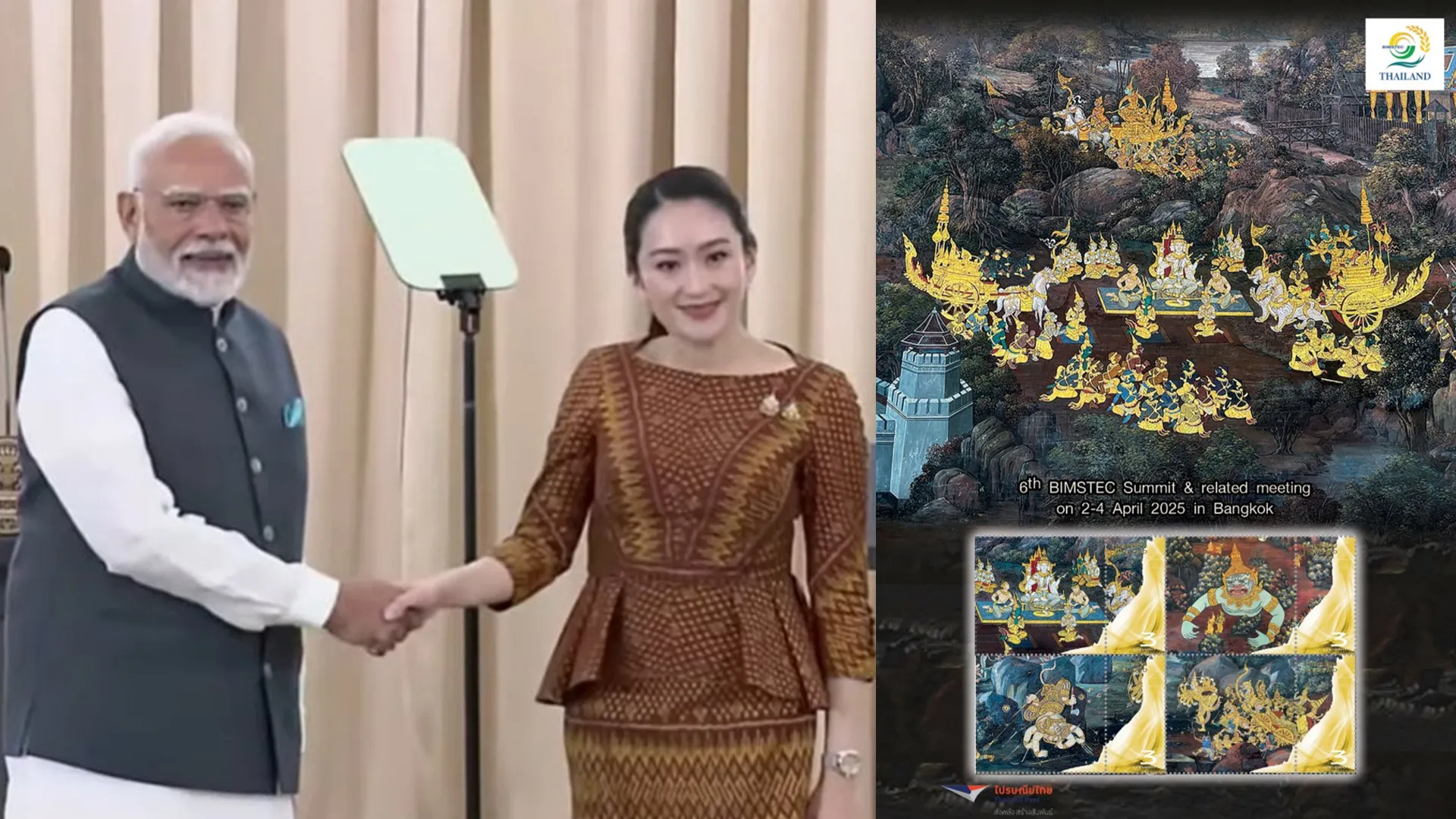 Modi in Thailand: Thai PM Gifts ‘The World Tipitaka’ to PM Modi, Strengthening Spiritual Bonds