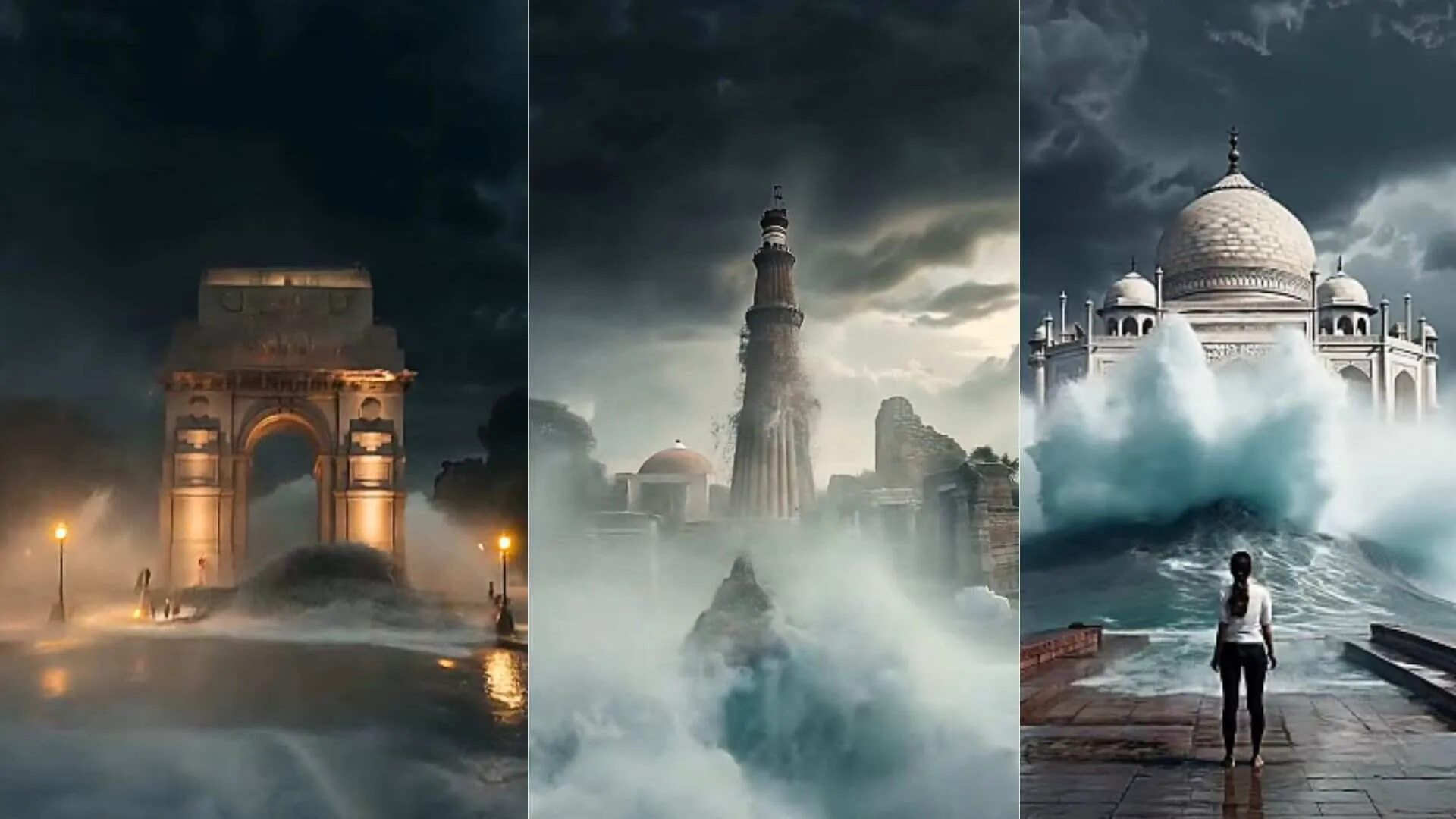 What If Inland Cities Faced Tsunami? AI Video Stirs Online Frenzy
