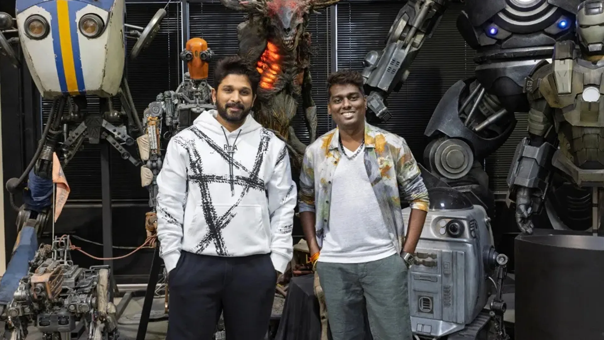 Allu Arjun and Atlee Unite for High-Octane Sci-Fi Action Film | Watch
