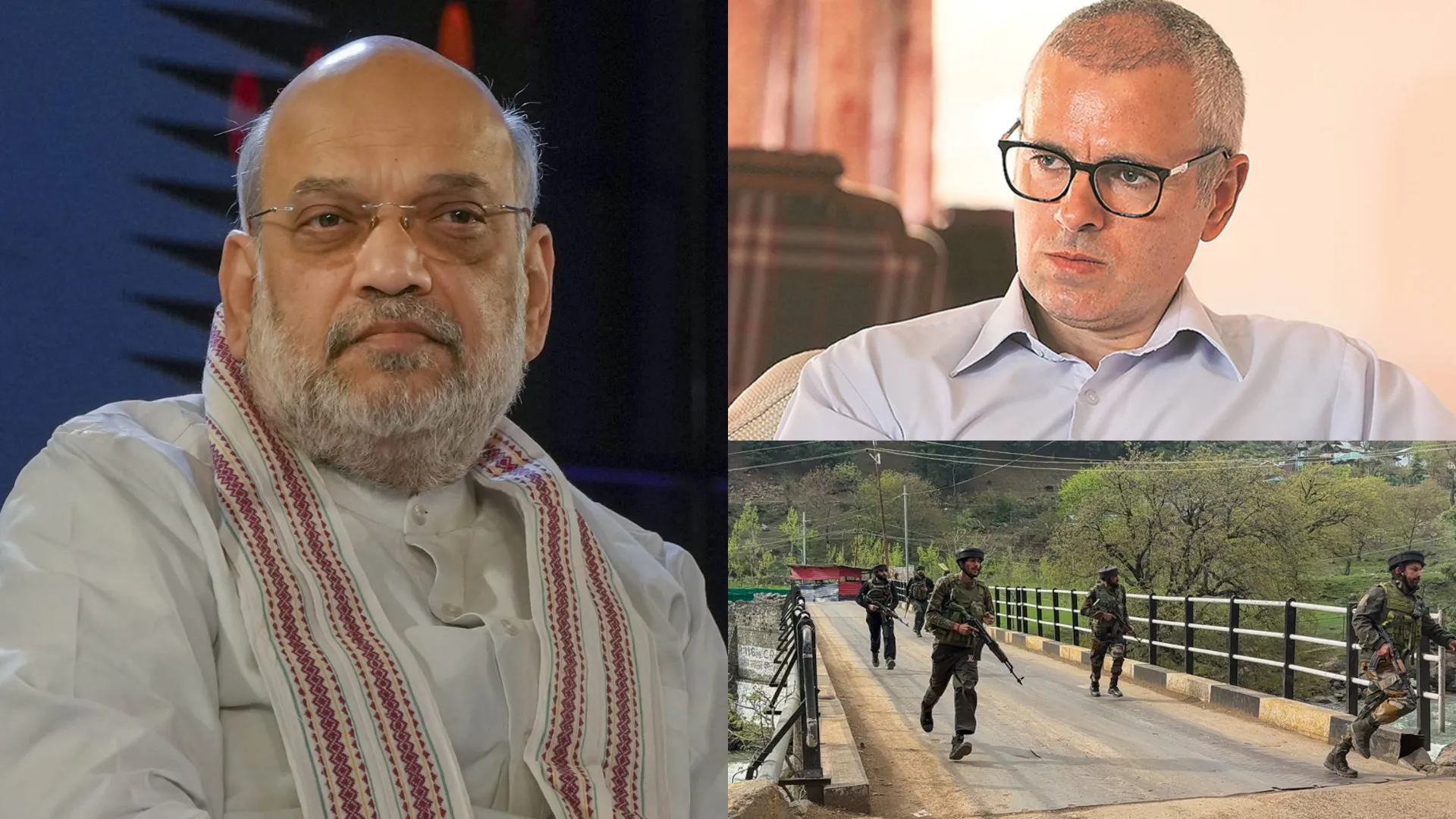 Amit Shah Reaches Srinagar After Pahalgam Terror Attack, Received by Omar Abdullah at Airport | Watch