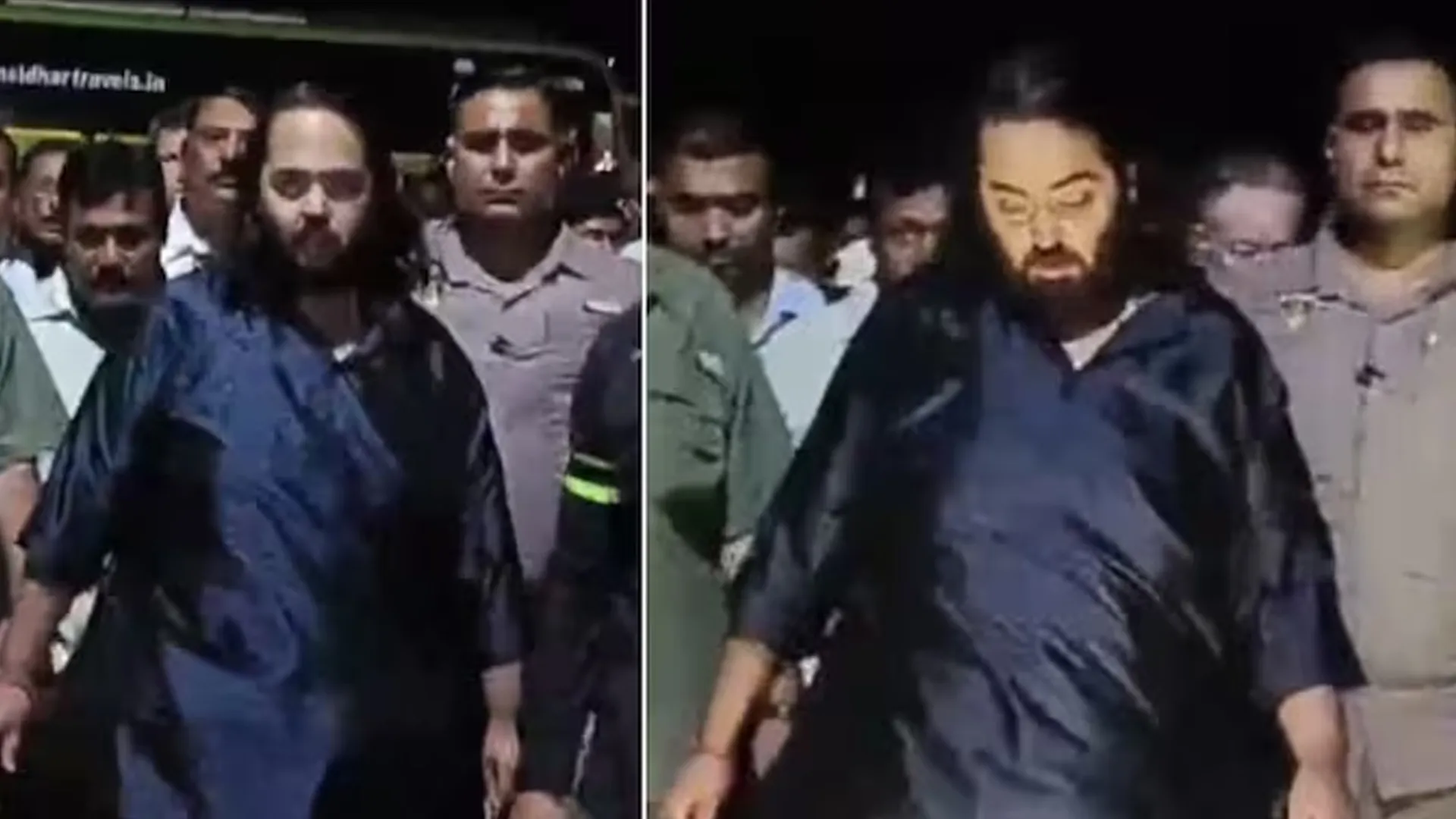 Anant Ambani Embarks on 140-km Trek to Dwarka, Urges Youth to Have Faith | Watch