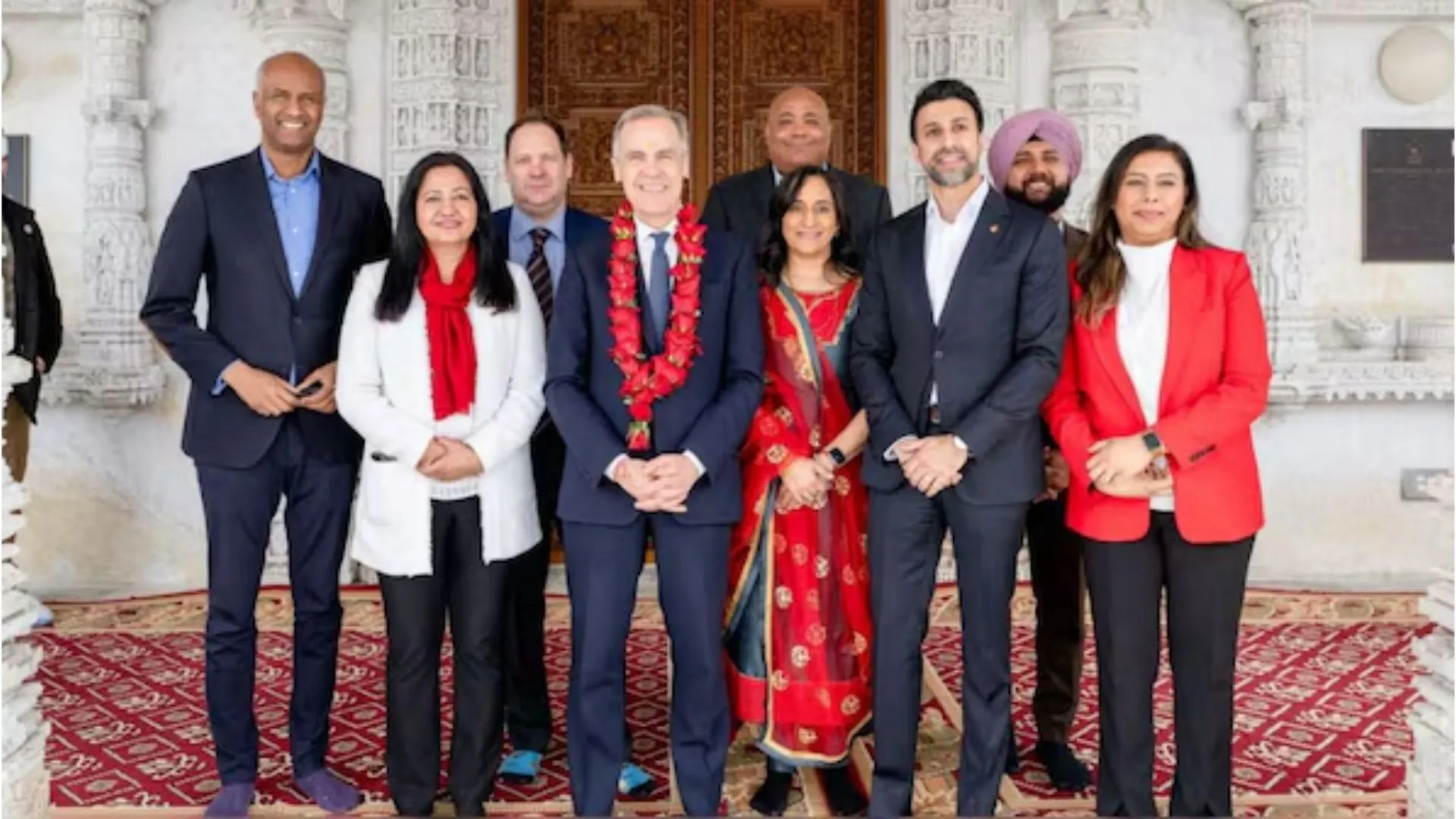Canadian PM Mark Carney Visits Hindu Temple During Ram Navami Amid Rising Tensions