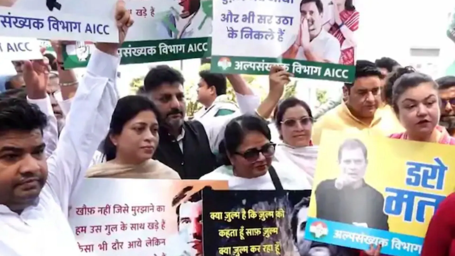 Congress Launches Nationwide Protests After ED Charges Sonia, Rahul Gandhi