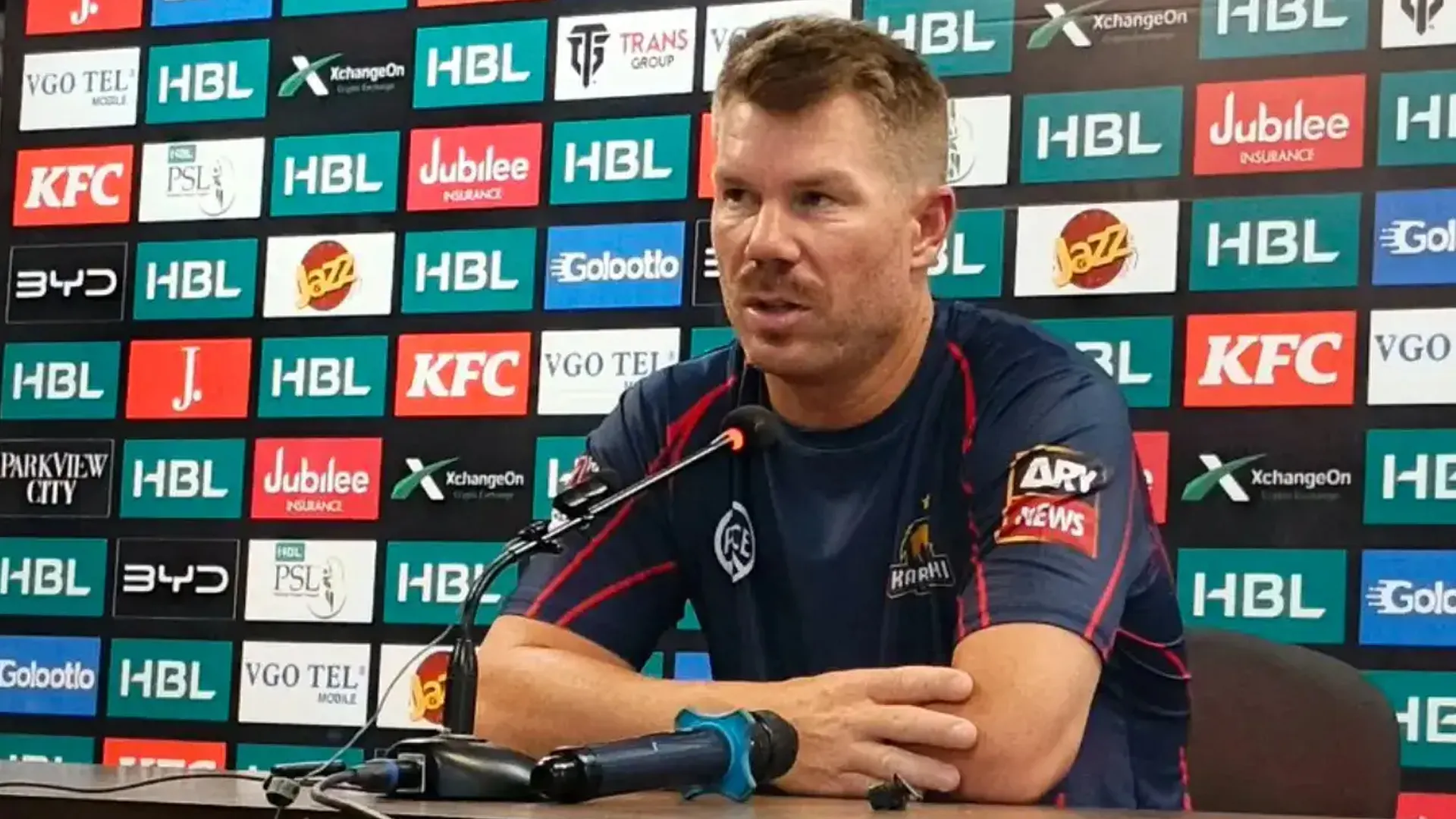 David Warner Shuts Down Pakistani Reporter Over Indian ‘Hate’ Claims: “First I’ve Heard of It”