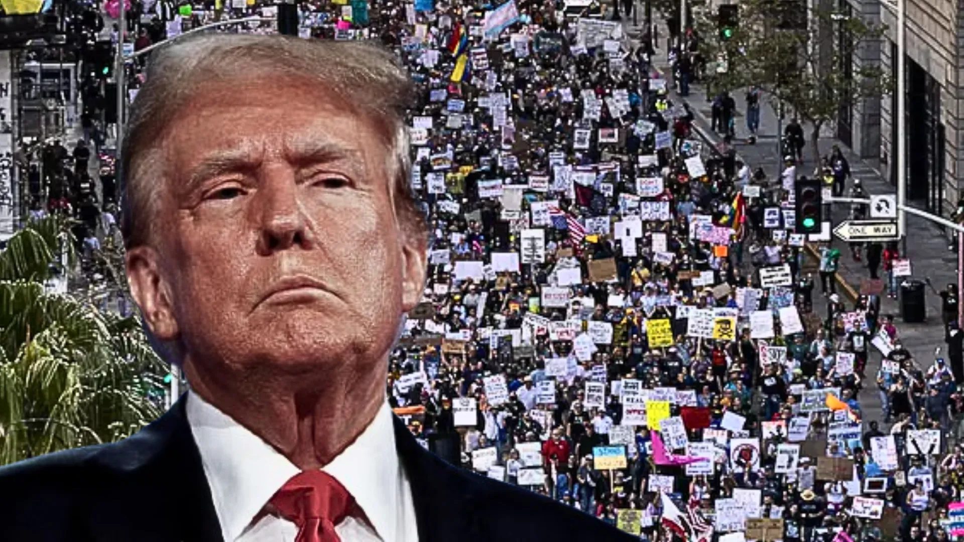 Donald Trump Called “A Lunatic” Amid US Protests