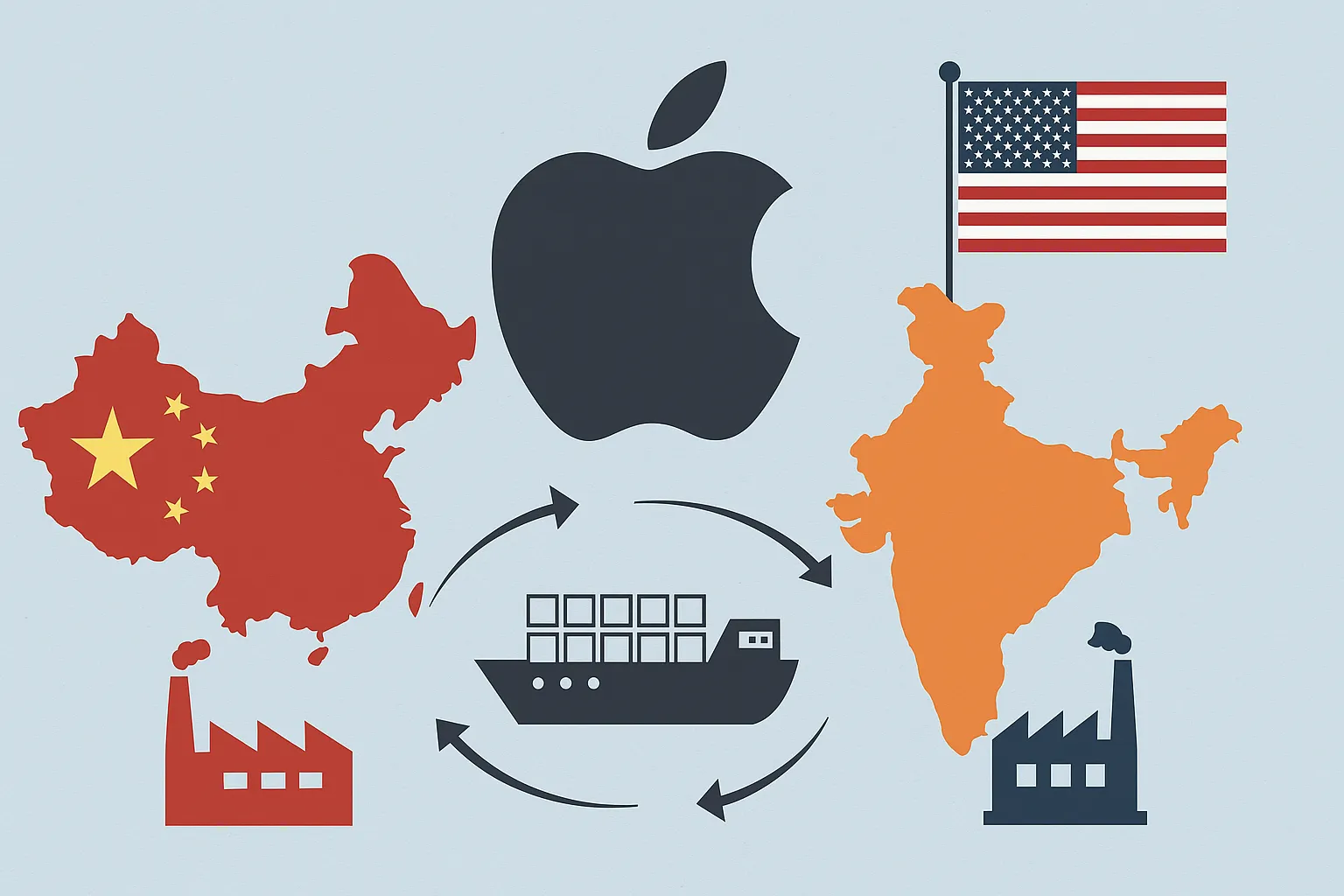 Apple Ditches China: Tariffs Soar, Yet US Embraces India — The Hypocrisy | TDG Explainer