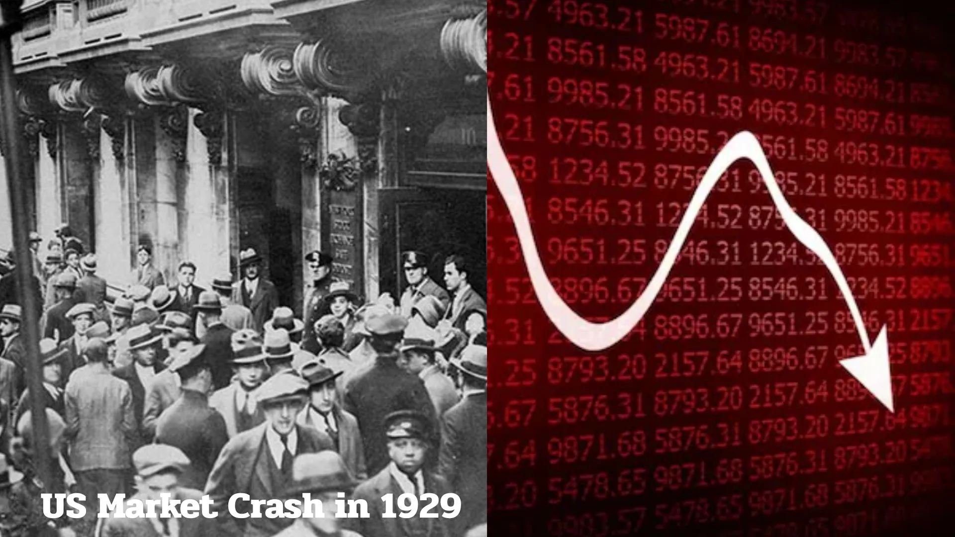 Historic US Market Crashes: From 1929 to the Pandemic Panic