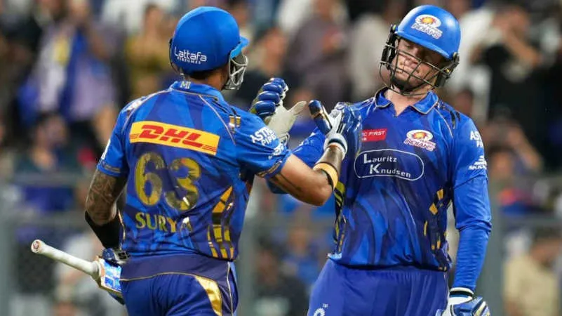 IPL 2025: Mumbai Indians Thrash KKR for First Win of the Season