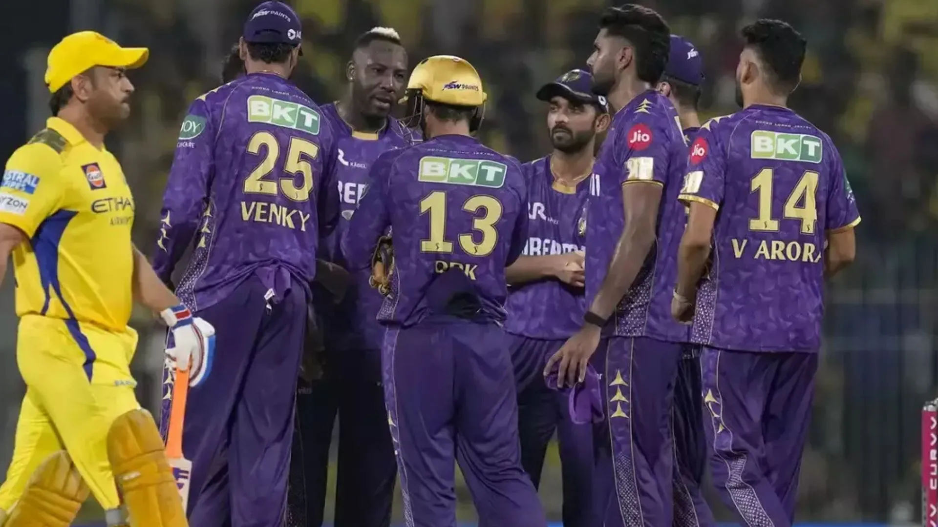 IPL 2025: MS Dhoni’s Captaincy Comeback Ends in Crushing Defeat as KKR Dominate CSK