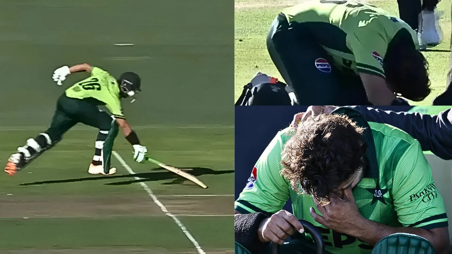 Imam Ul Haq Hit on Jaw by Throw in 3rd ODI Against NZ | Watch