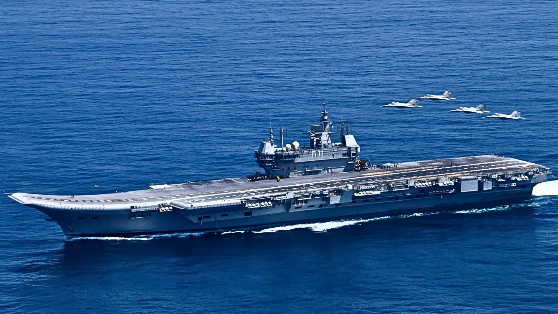 INS Vikrant Deployed in Arabian Sea After Pahalgam Attack as Pakistan Plans Missile Test