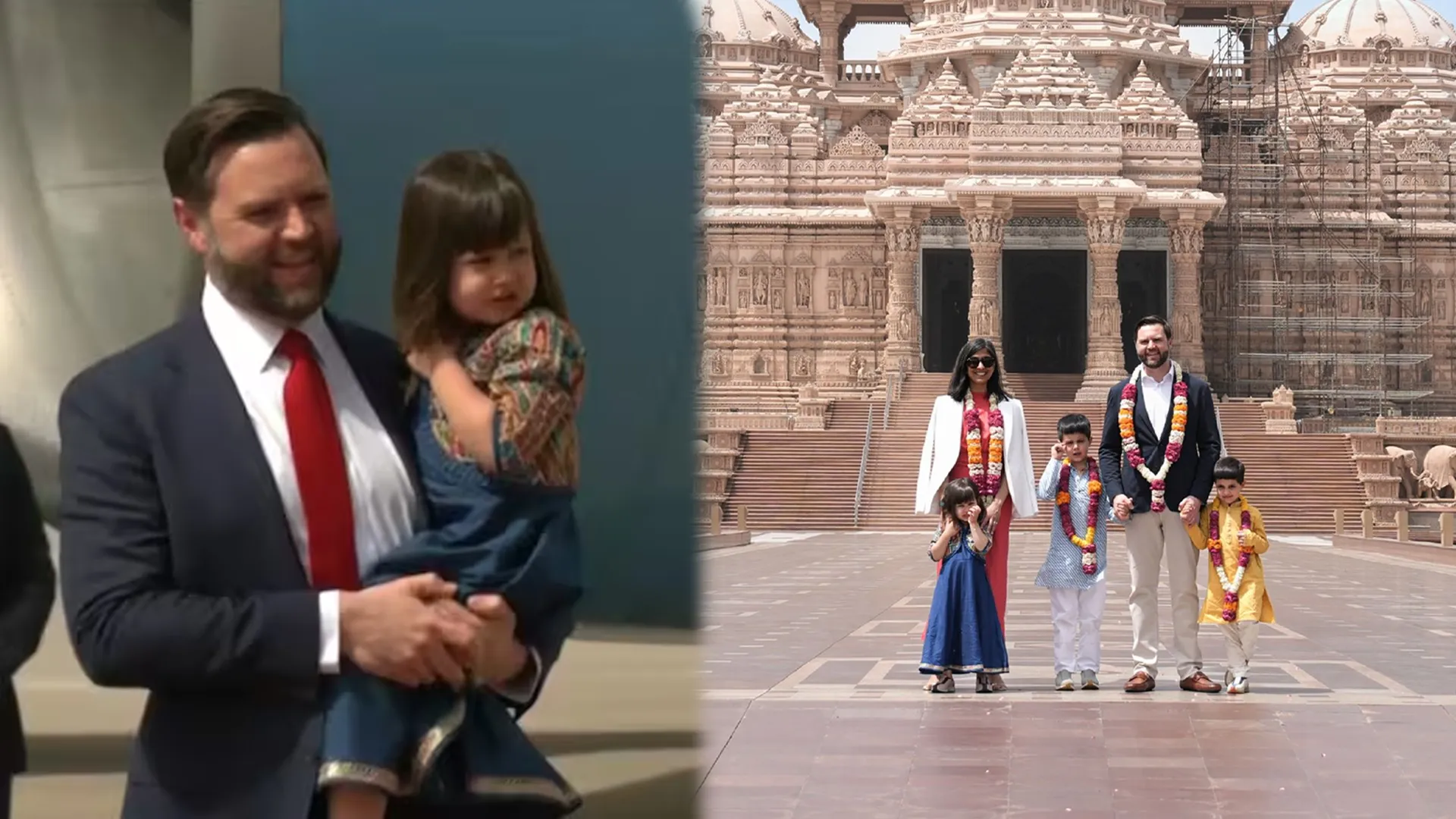 ‘His Children Also Enjoyed a Lot’: JD Vance’s Family Embraces Indian Culture at Akshardham Temple