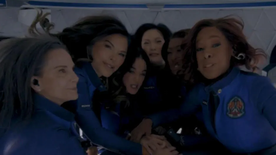 Katy Perry Sings ‘What a Wonderful World’ in Space During Historic Flight