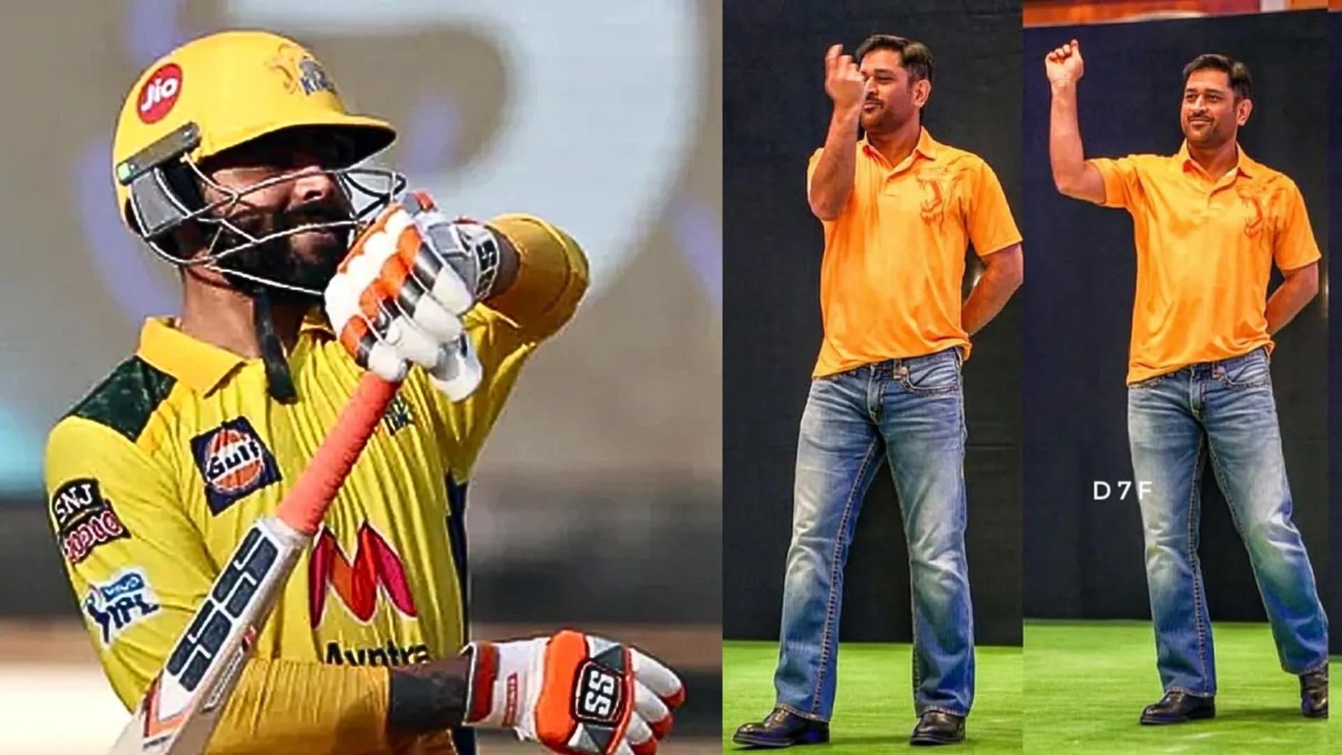 MS Dhoni Recreates Jadeja’s Sword Celebration, Fans Go Wild