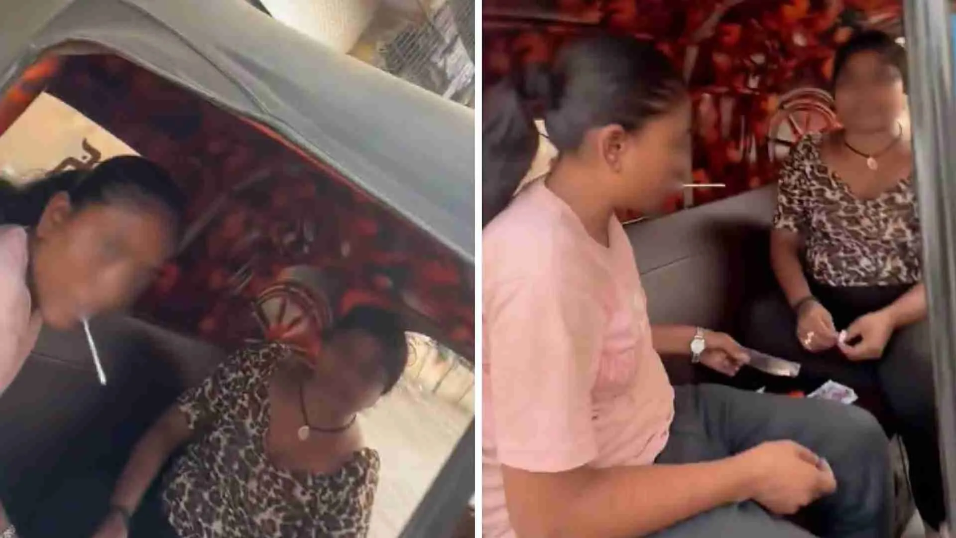 Malwani Drug Shock: Women Caught On Camera Taking Drugs In Auto | WATCH