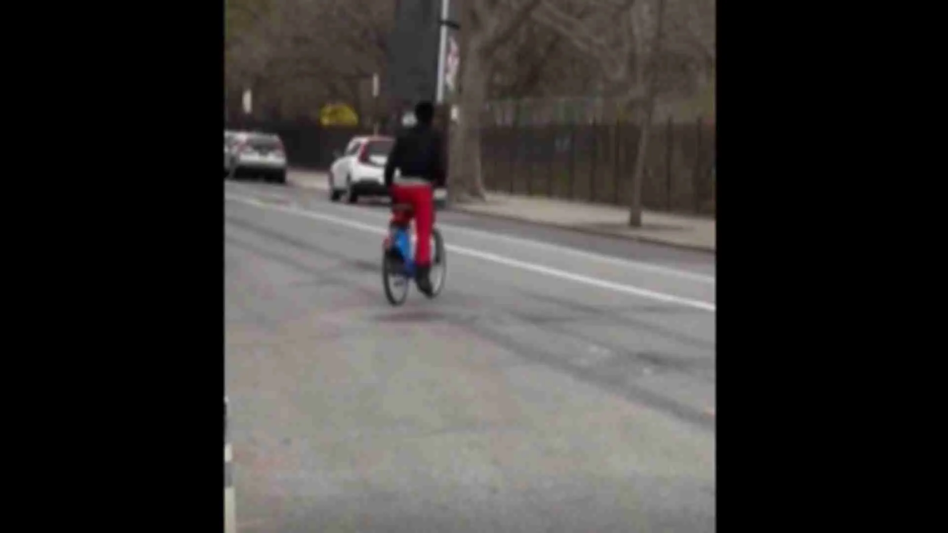 Man Cycles With Refrigerator On Head in NY: ‘This Is Necks Level’ | WATCH