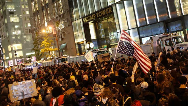 Mass Protests Erupt Across U.S. Over Trump-Musk Government Overhaul