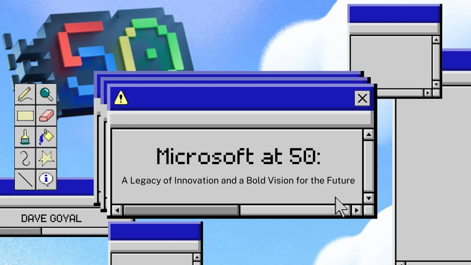 Microsoft Celebrates 50 Years of Innovation with a Visionary Tribute: “You Are the Pilot”