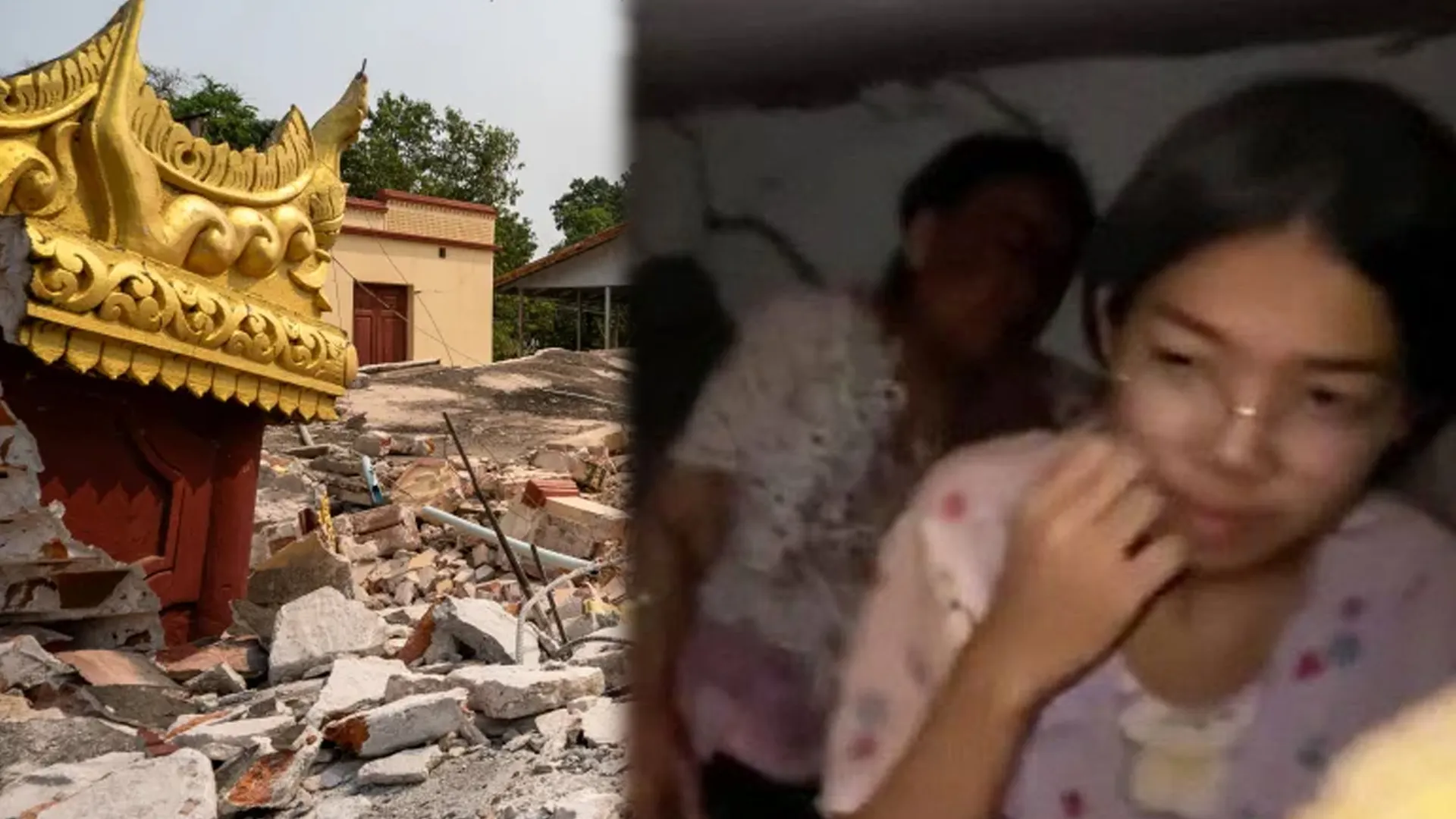 Myanmar Earthquake Survivors Capture Their Fight for Life Under Rubble in Video | Watch