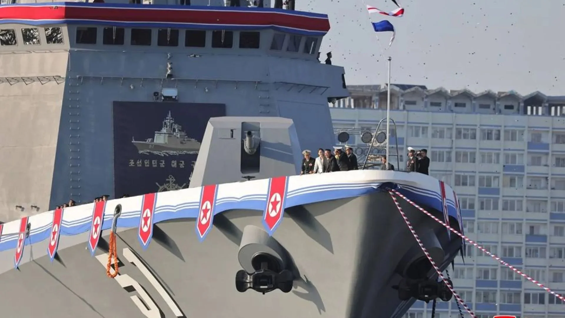 Kim Jong Un Flaunts New Warship, Eyes Nuclear Submarine To Counter US Alliances