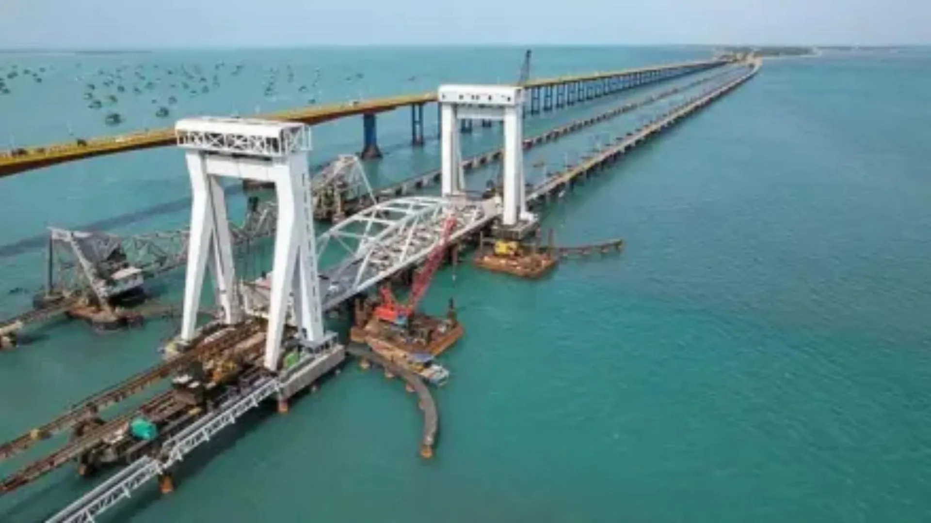 PM Modi Inaugurates New Pamban Bridge, Sets Rail Travel in Motion Again | WATCH