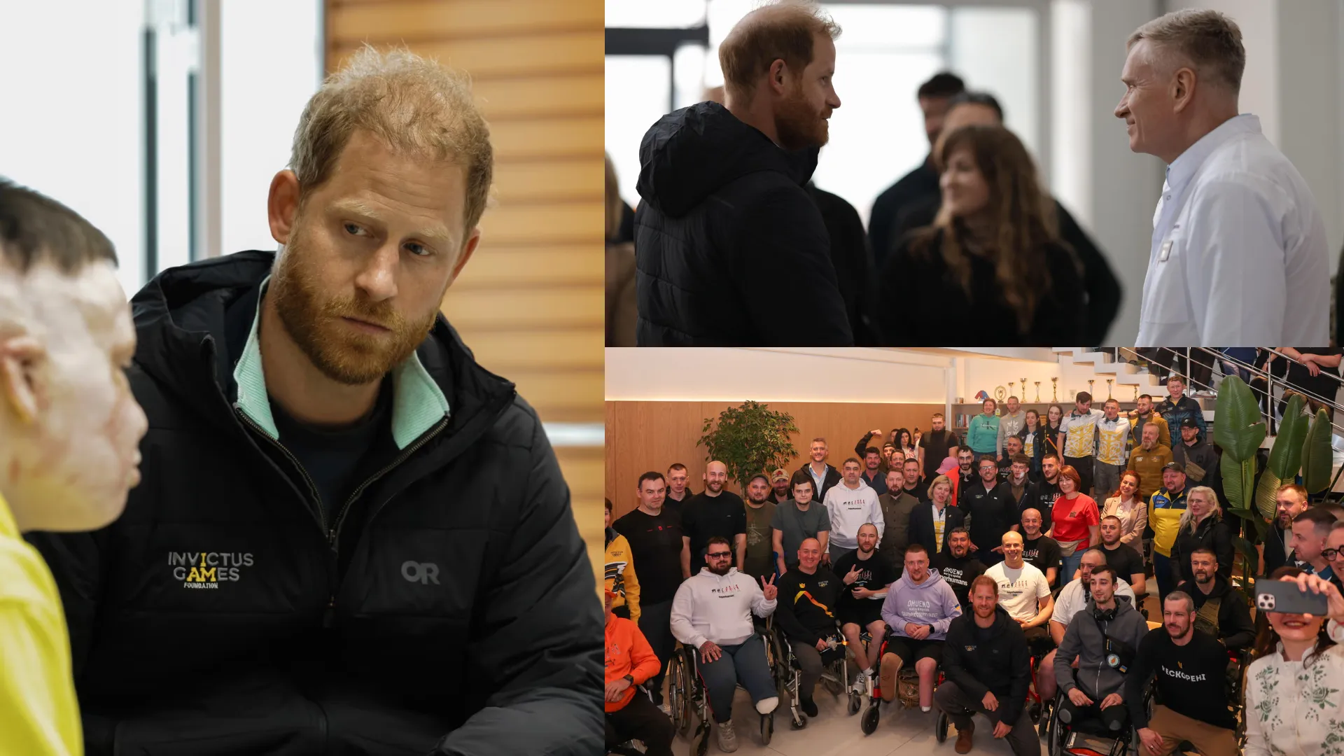 Prince Harry Makes Surprise Visit to Wounded Veterans in Ukraine