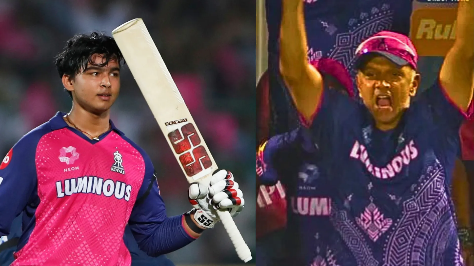 Rahul Dravid Reacts to Vaibhav Suryavanshi’s Historic Century in IPL 2025 | Watch