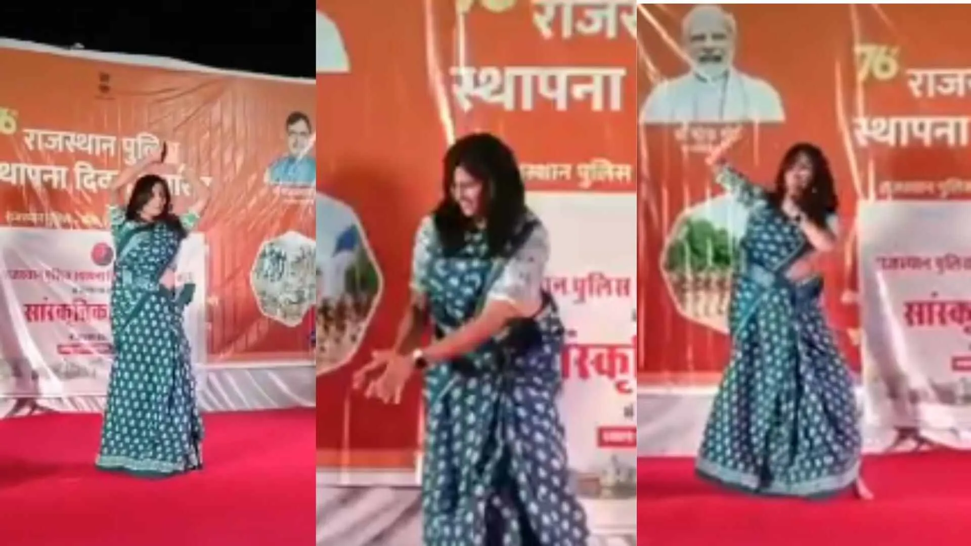 Rajasthan Woman Cop Dances to ‘Jai Jai Shiv Shankar’ | WATCH