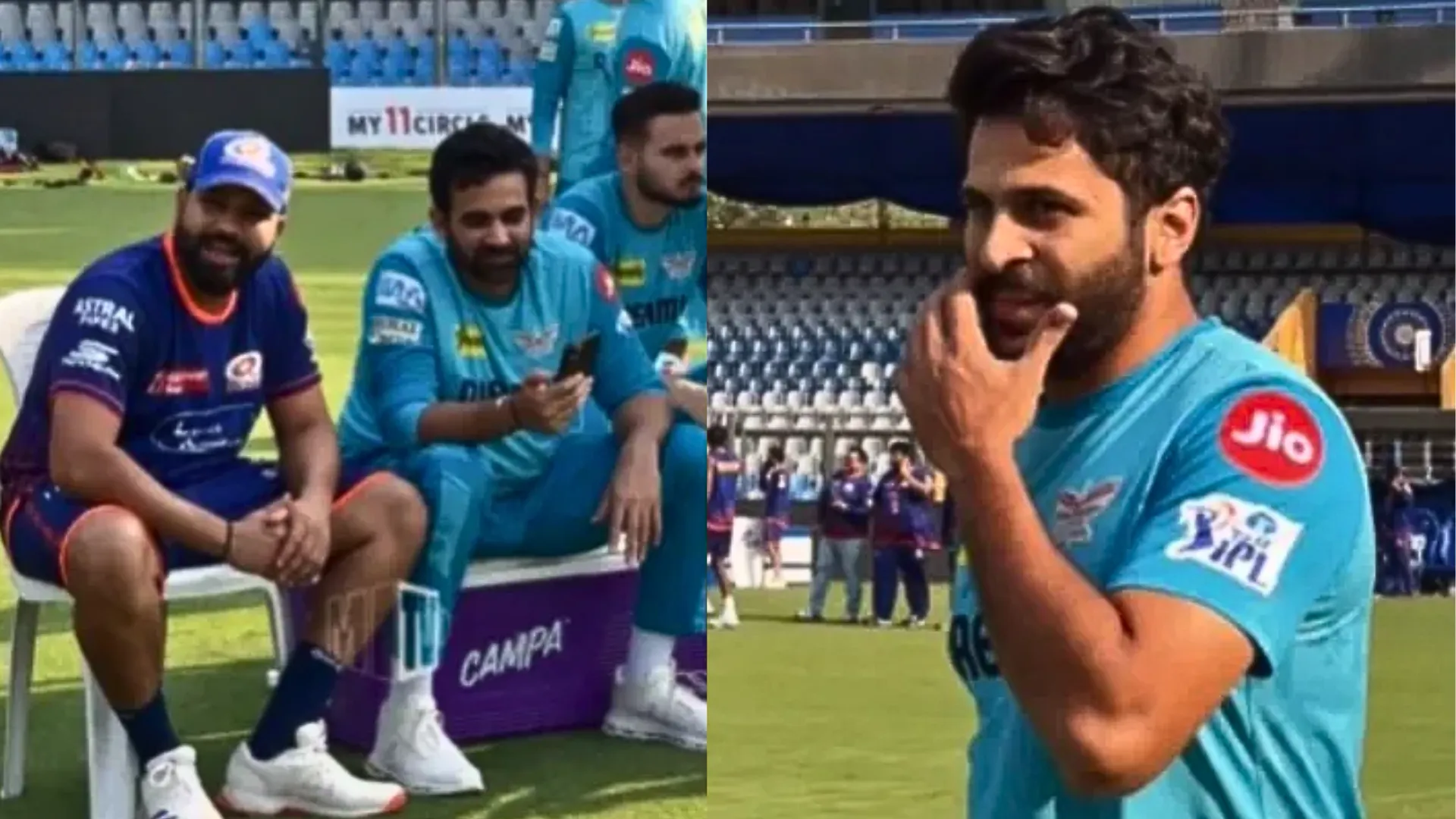 Rohit Sharma Roasts Shardul Thakur at IPL 2025 Practice: “Kya Re Hero” | Watch