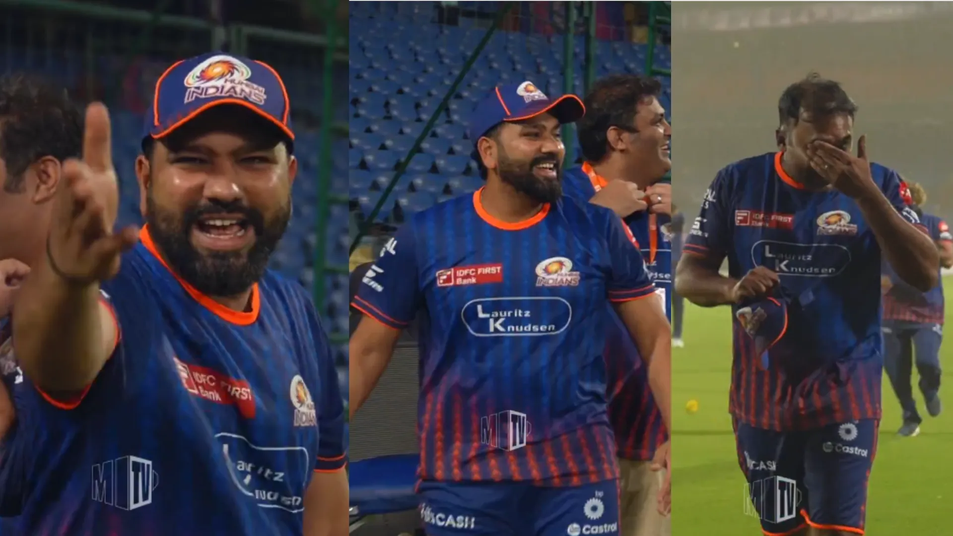 Rohit Sharma Saves MI During Delhi Storm: “Come Back!” | Watch