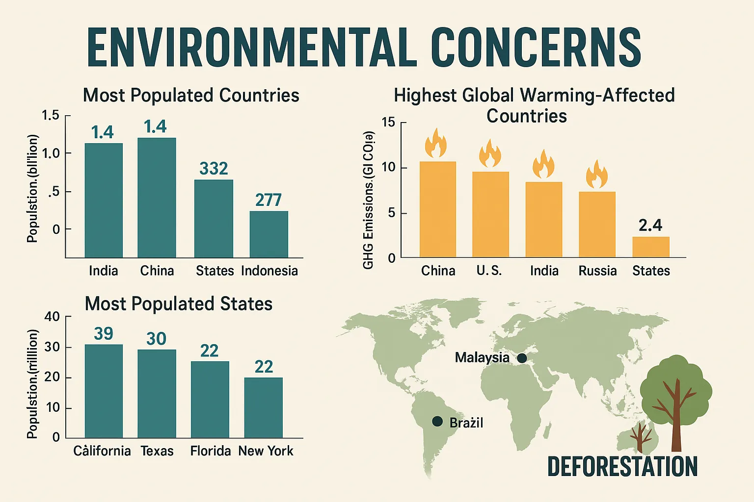 Environmental Concerns: A Global Perspective | TDG Explainer