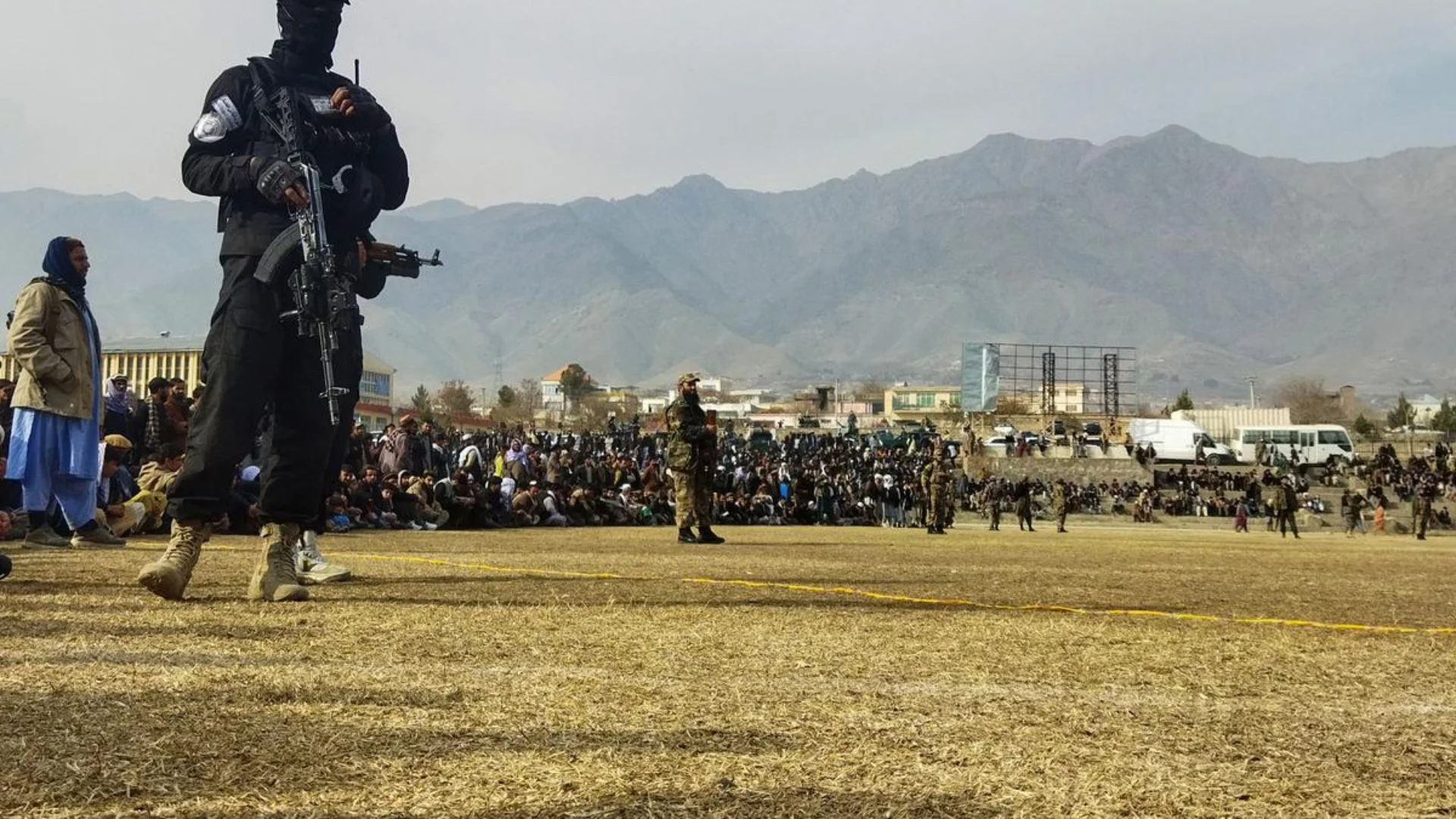 Taliban Stages Stadium Executions, Executes Four In Chilling Display Of ‘Eye-For-Eye’ Justice