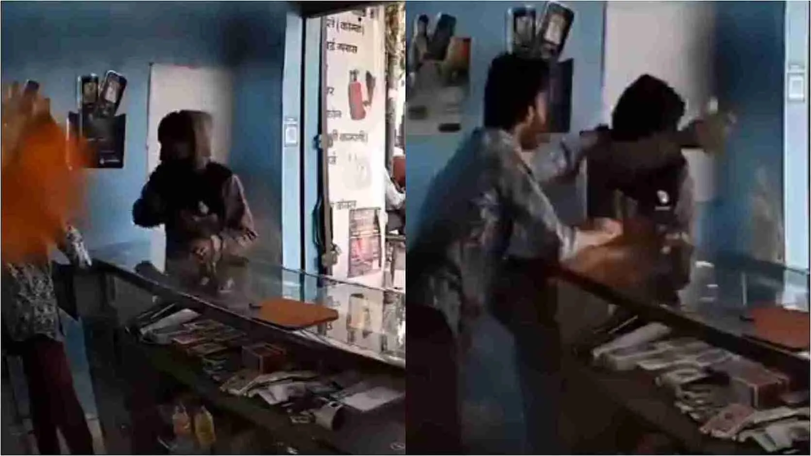 Thief Throws Chilli Powder In Shopkeeper Eyes, Steals Rs 50,000 Cash In UP’s Bijnor | WATCH