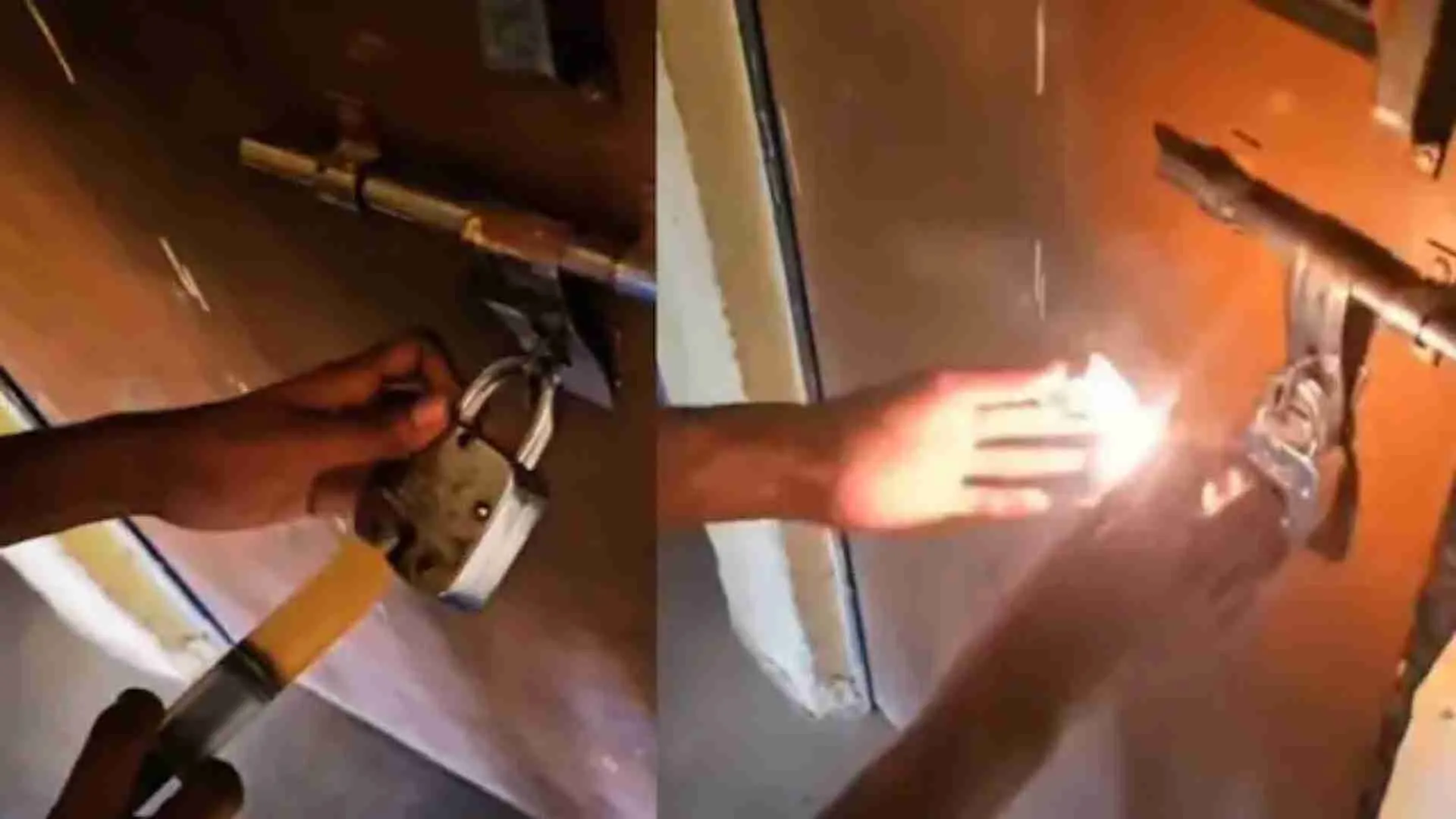 Thief Unlocks Lock In 30 Seconds Without Hammer And Pin | WATCH THE TECHNIQUE
