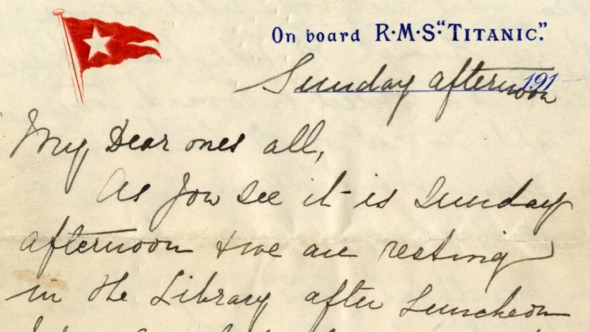 Titanic Survivor’s Rare Letter Sells for Rs. 3.4 Crore at Auction